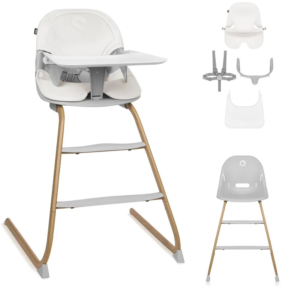 lionelo-dalia-chaise-haute-b-b-volutive-natural-2-en-1 image 1