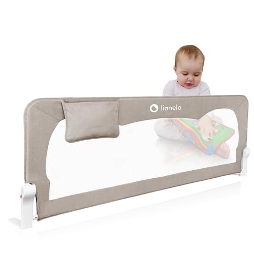 lionelo-hanna-barri-re-de-lit-150-cm-pliable-grise-anti-chute image 8
