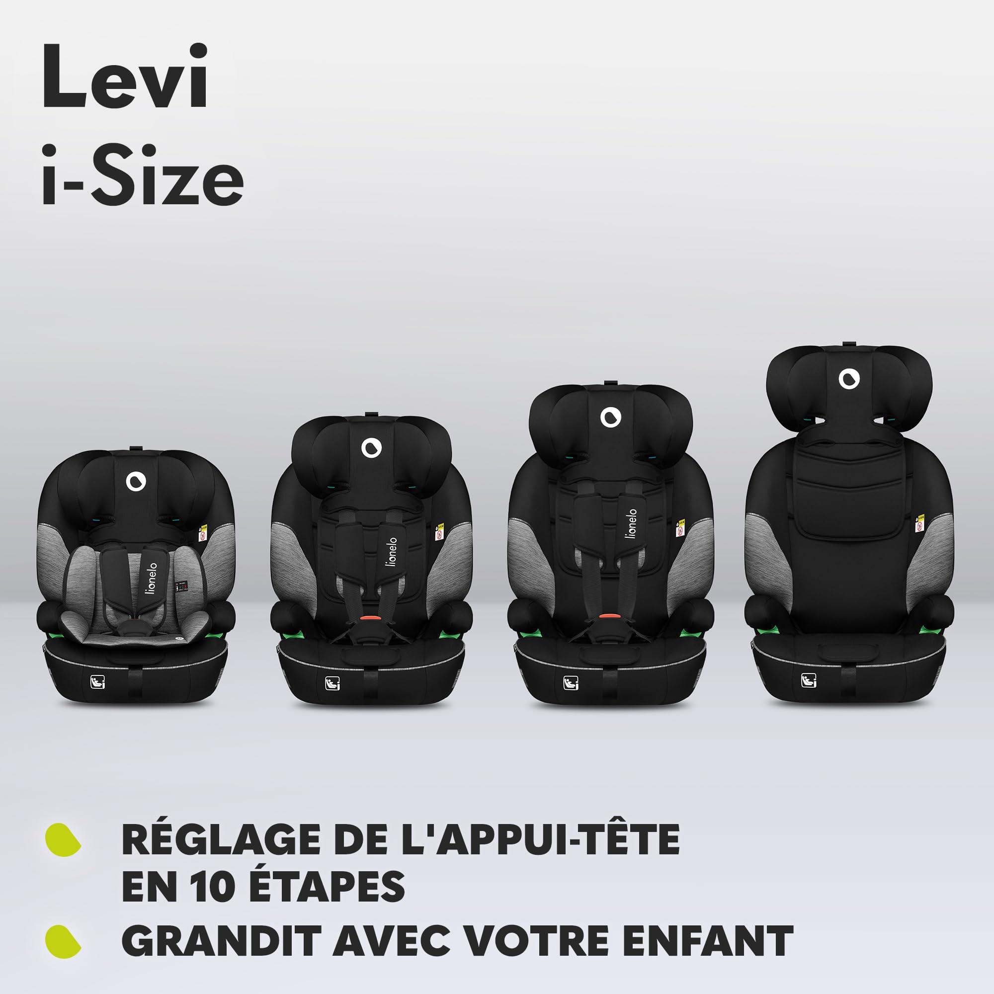 lionelo-levi-i-size-si-ge-auto-76-150-cm-gris-noir-9-36-kg image 7