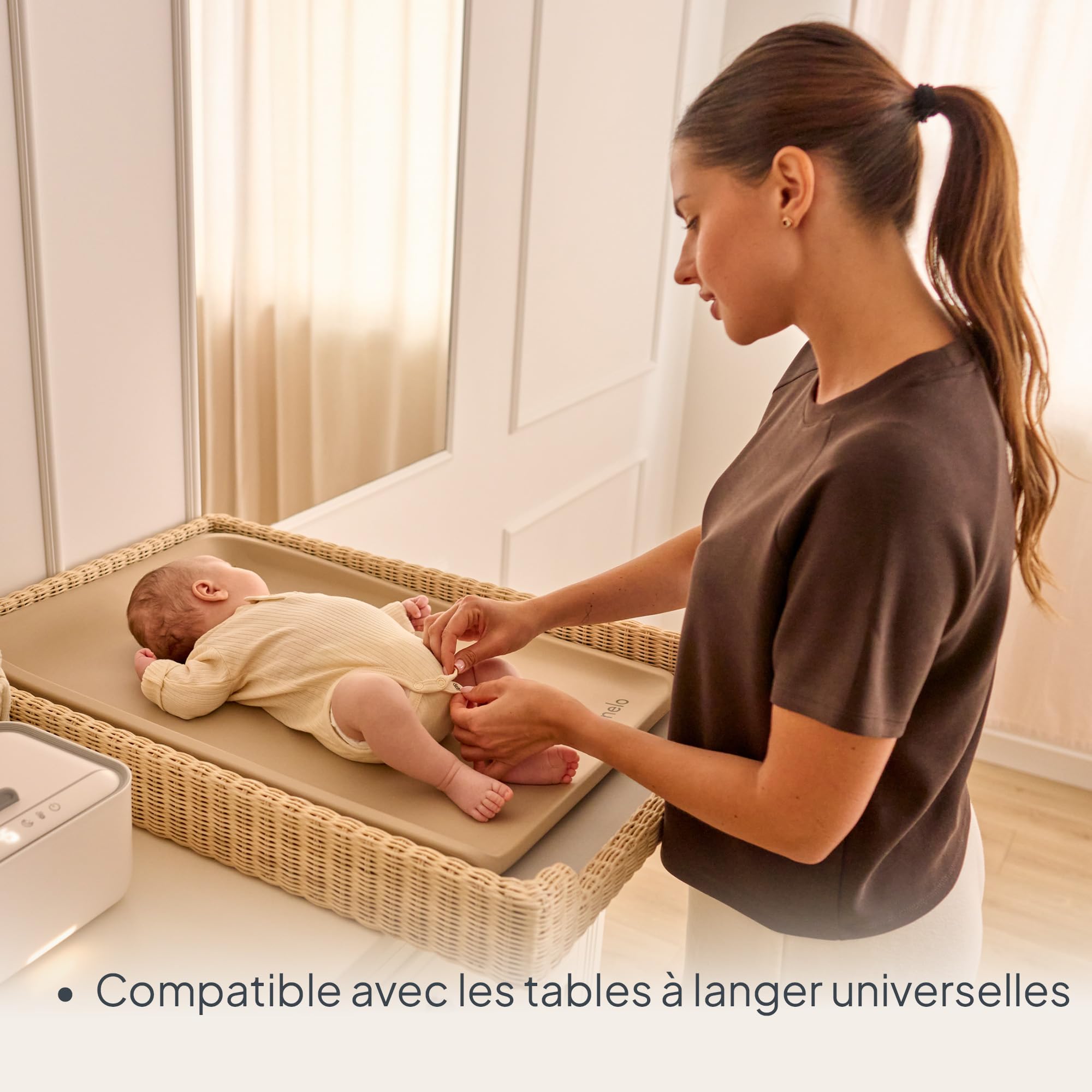 lionelo-megs-matelas-langer-70x49-grey-dove-imperm-able image 2