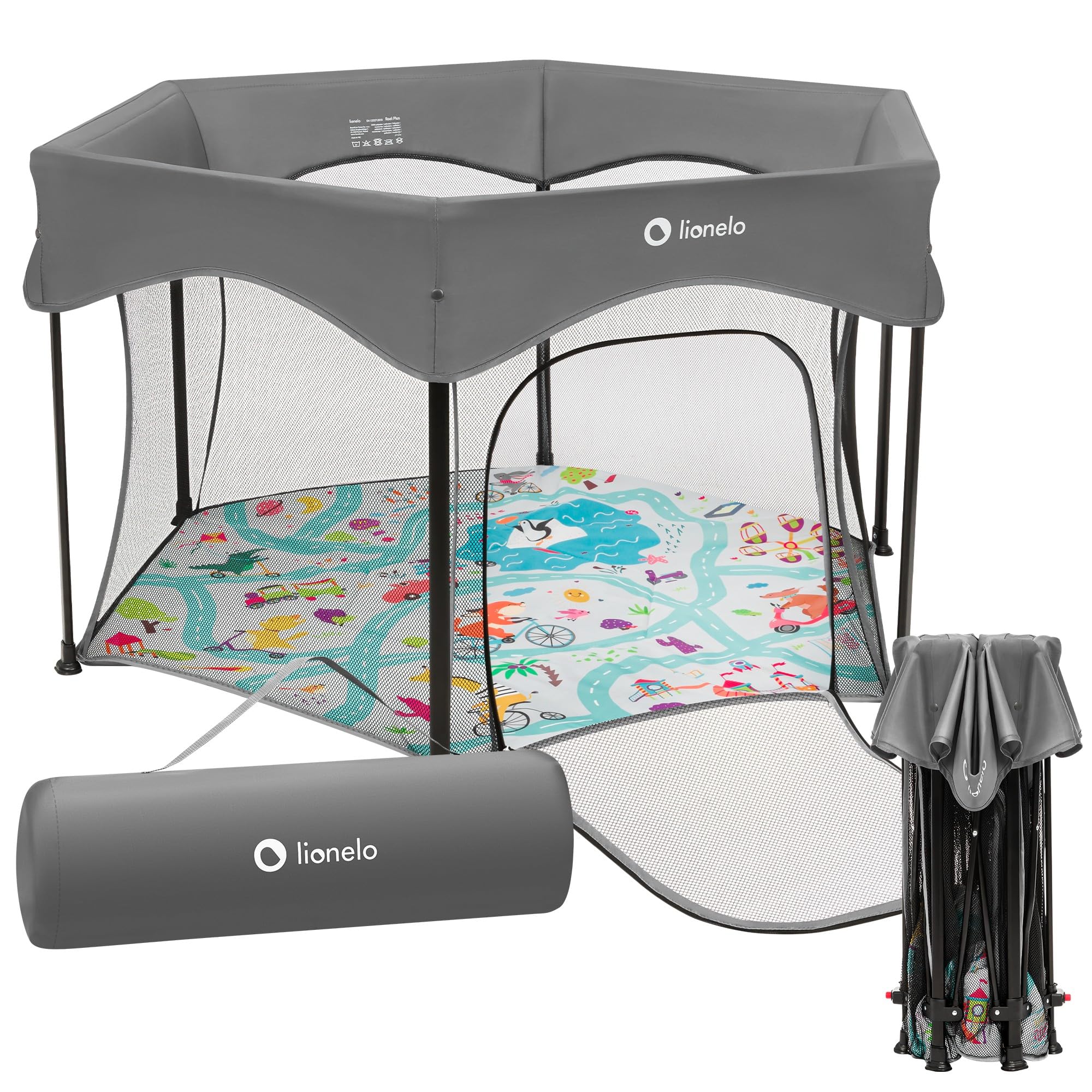lionelo-roel-plus-parc-b-b-pliable-15-kg-filet image 1