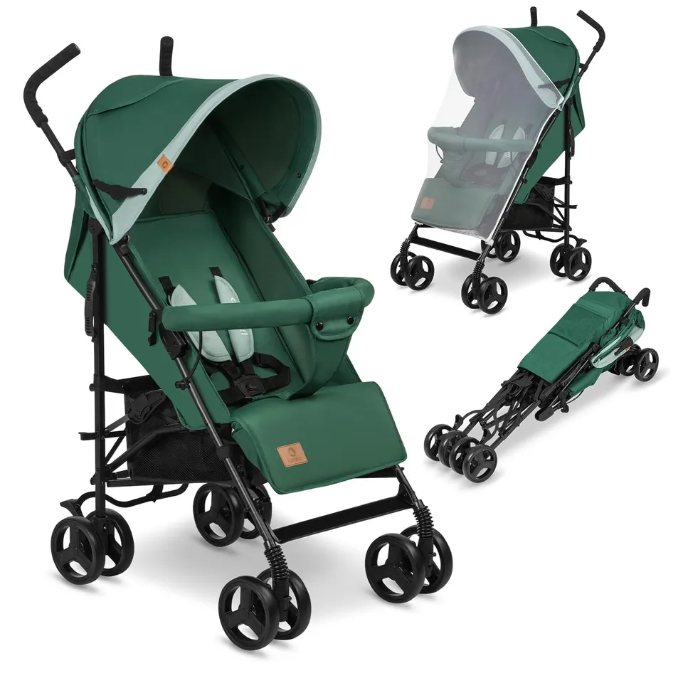 lionelo-elia-poussette-canne-vert-for-t-15-kg image 1