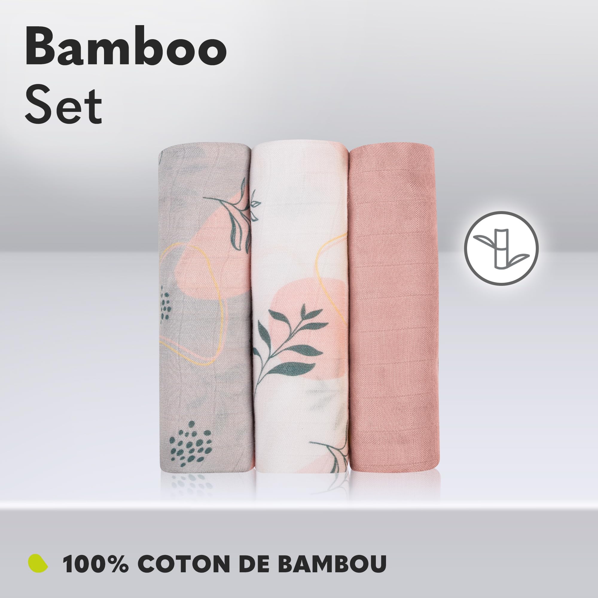 lionelo-bamboo-set-3-langes-b-b-70x70-cm-leaf-bambou image 3