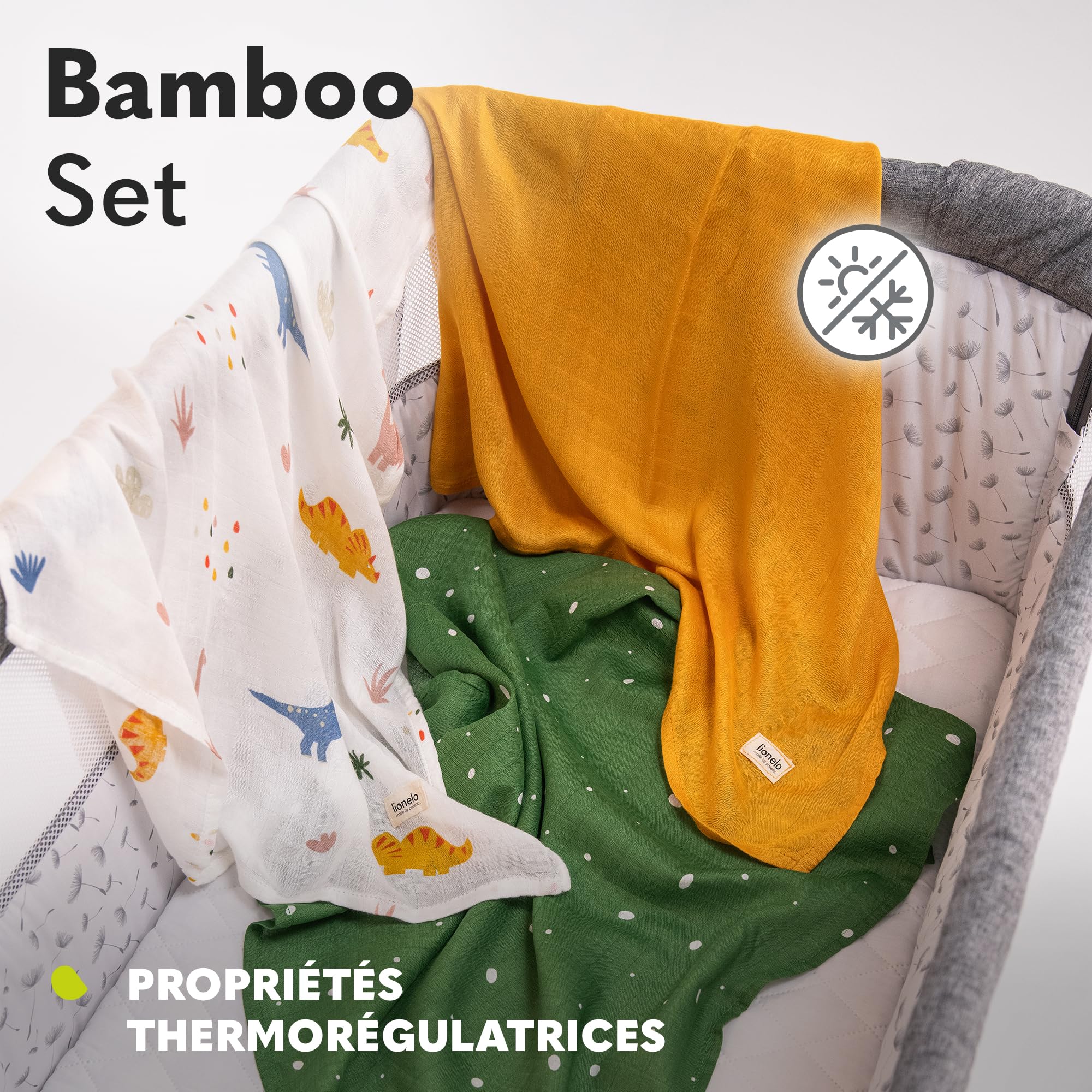 lionelo-bamboo-set-3-langes-b-b-70x70-cm-leaf-bambou image 6