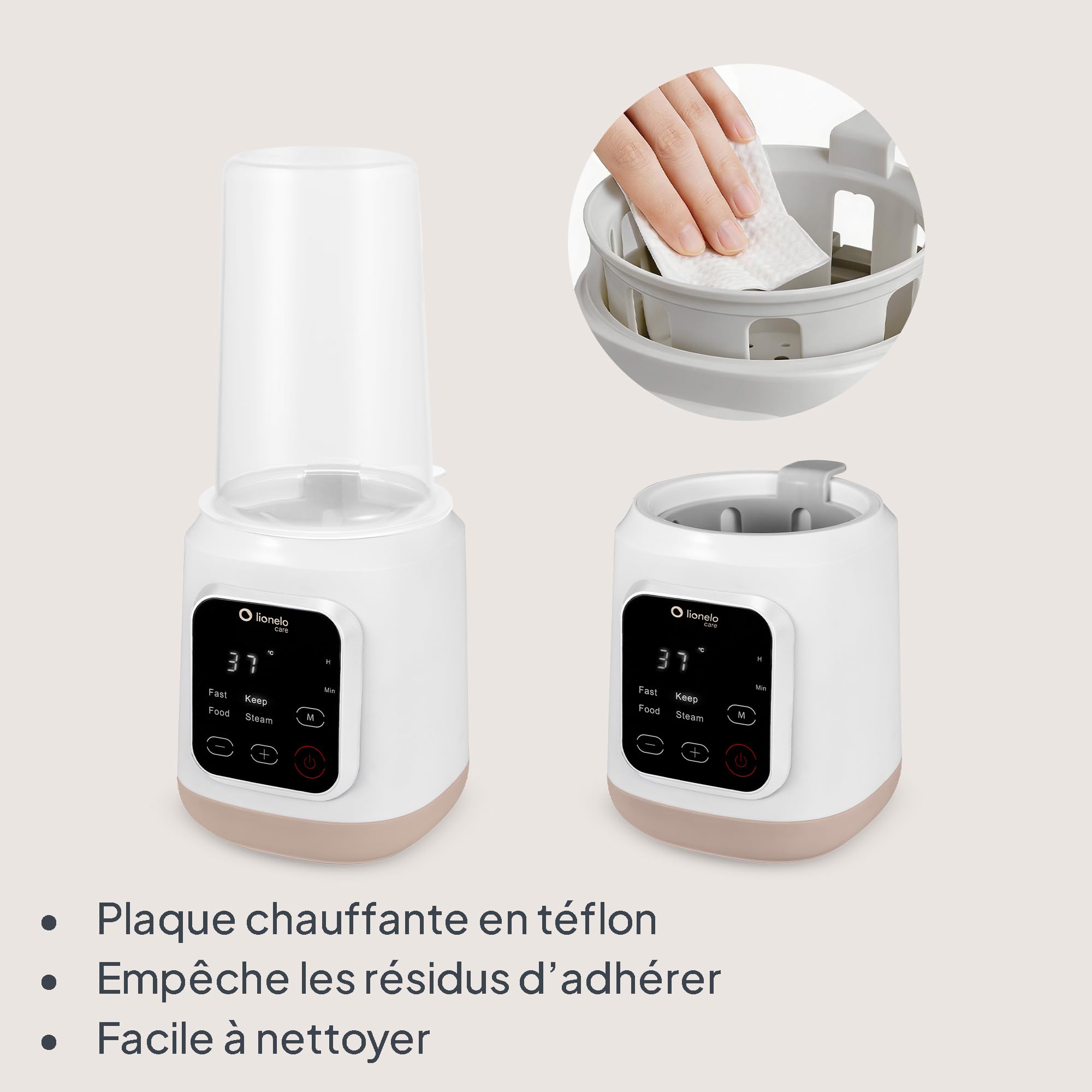lionelo-thermup-3-0-chauffe-biberon-6-en-1-400-w image 8