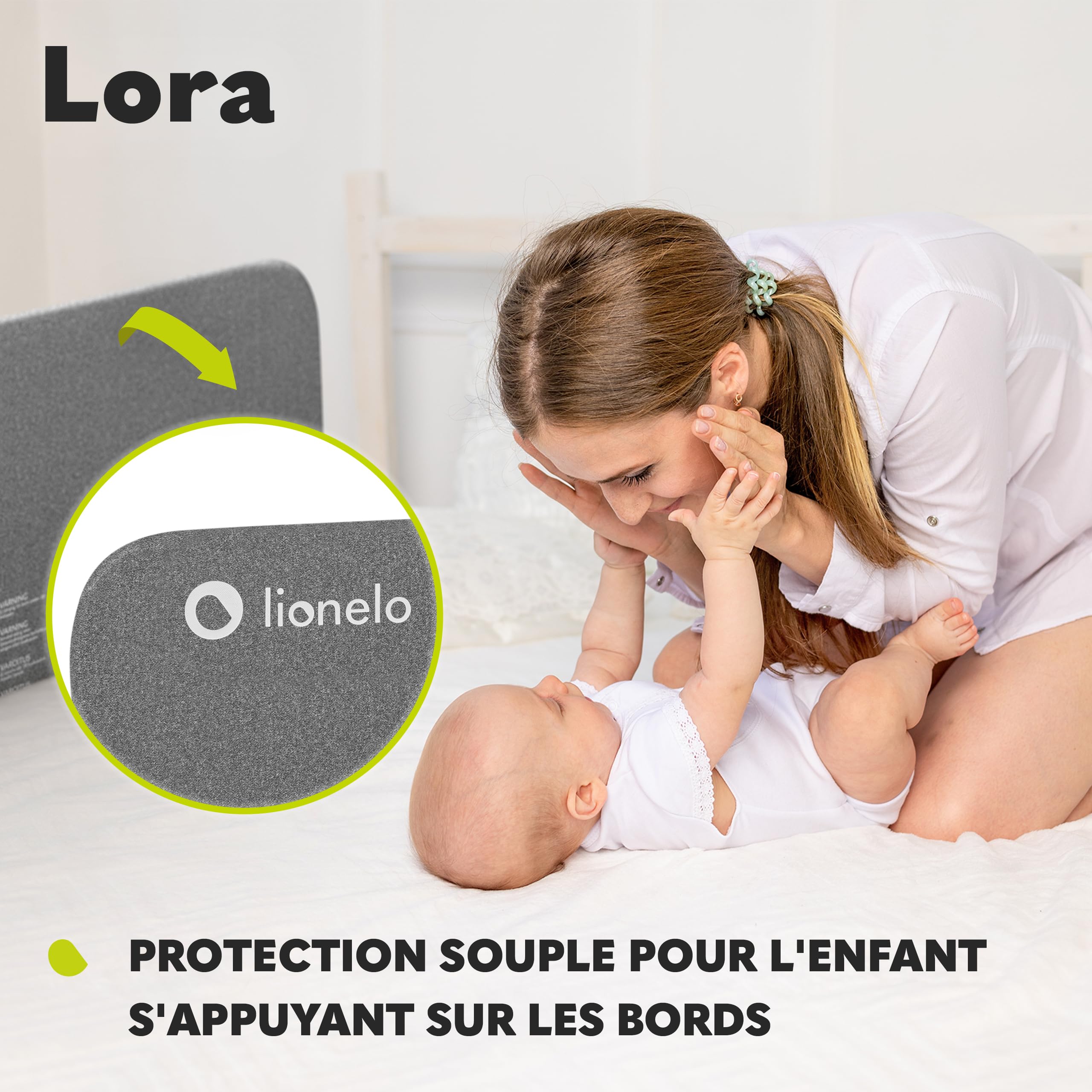 lionelo-lora-barri-re-de-lit-gris-105-cm-pliable image 4
