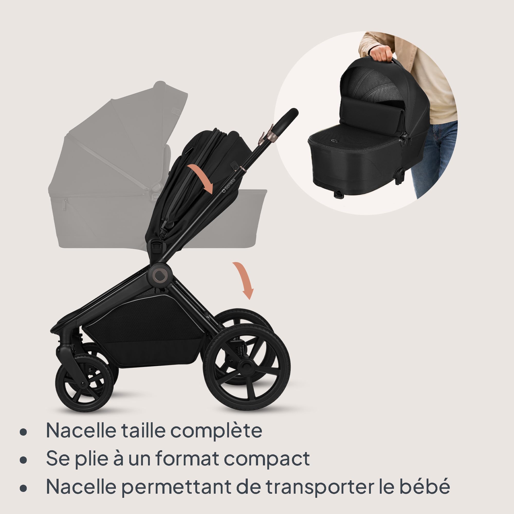 lionelo-freya-poussette-trio-3-en-1-black-nacelle-i-size image 4