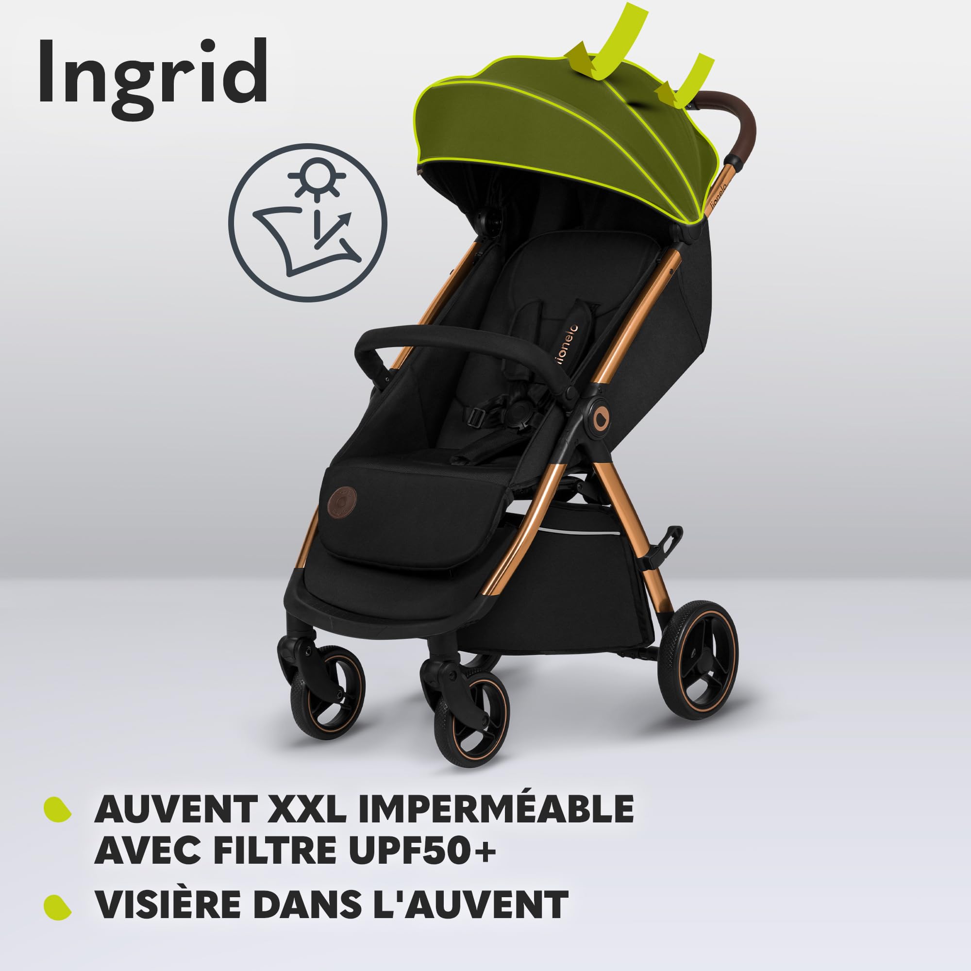 lionelo-ingrid-poussette-canne-noir-22-kg-pliable image 7