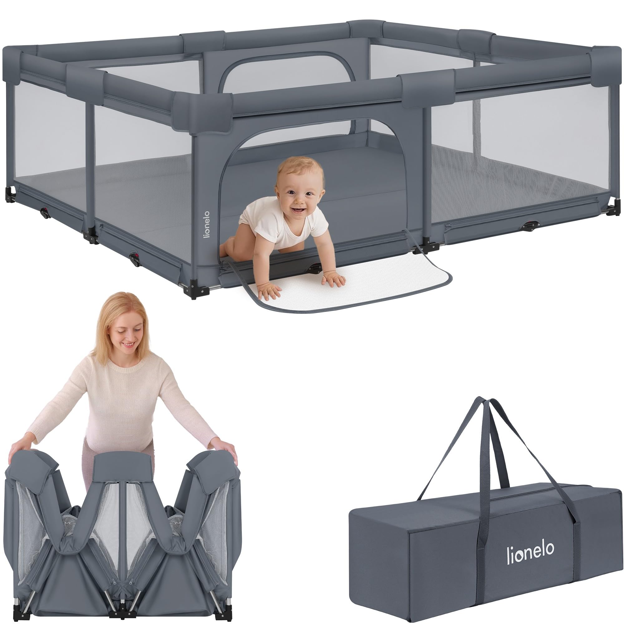 lionelo-florence-xl-easy-fold-parc-b-b-180x200-filet-respirant image 1