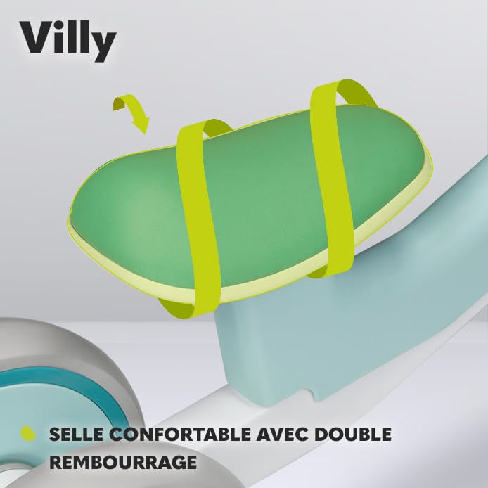 lionelo-villy-draisienne-4-roues-turquoise-1-3-ans-30-kg image 8