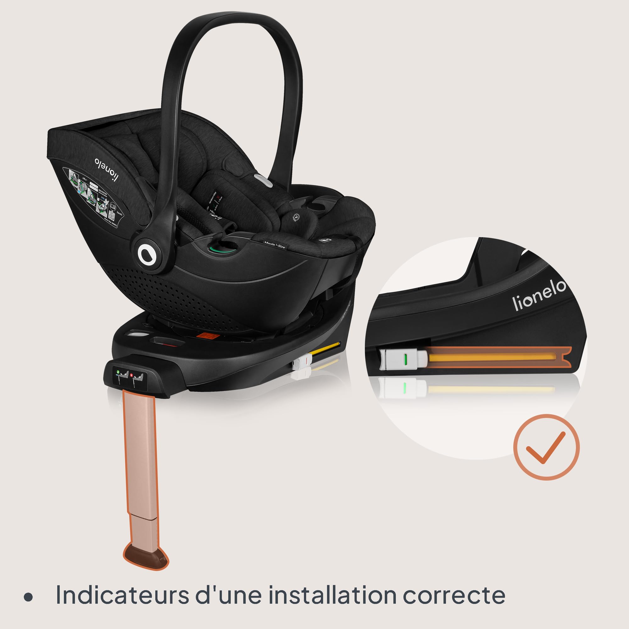 lionelo-moxie-i-size-base-si-ge-auto-isofix-360 image 5