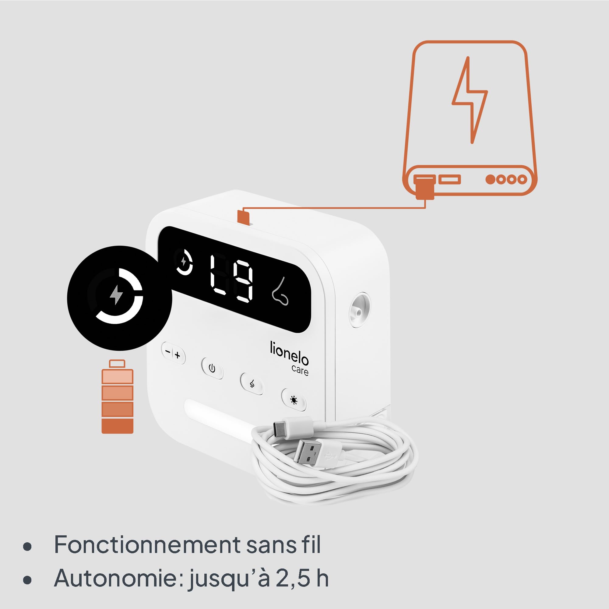 lionelo-babyair-flow-mouche-b-b-lectrique-sans-fil-9-niveaux image 4