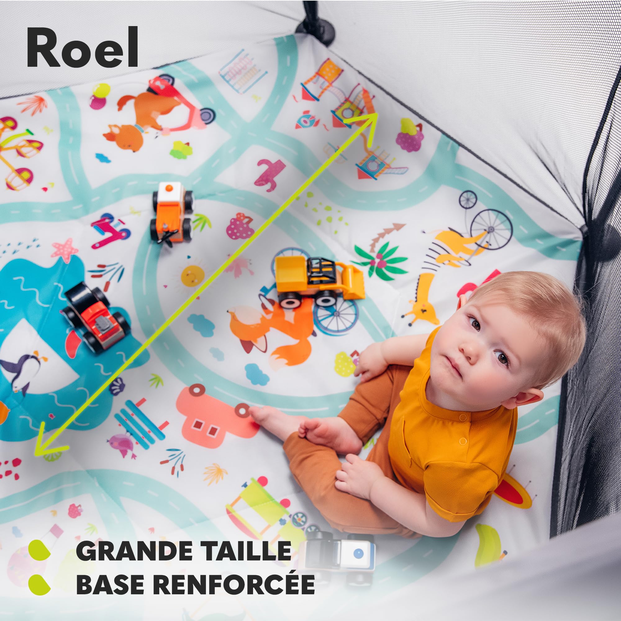 lionelo-roel-parc-b-b-pliant-blue-navy-hexagonal-lockguard image 5