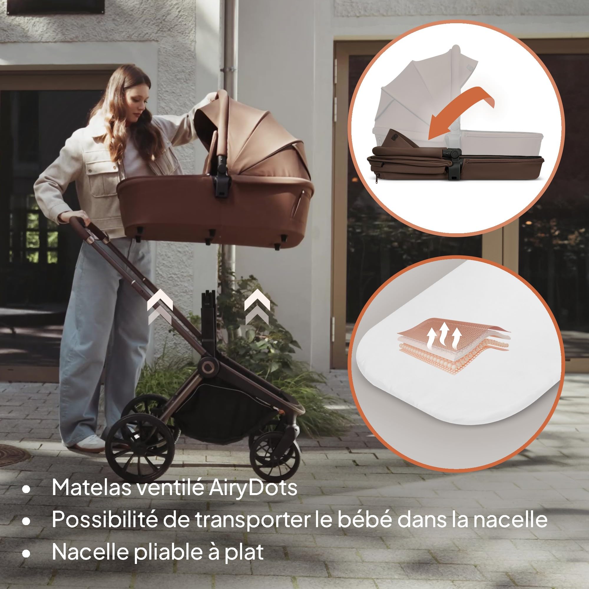 lionelo-mika-plus-poussette-3en1-grise-nacelle-i-size-22-kg image 5