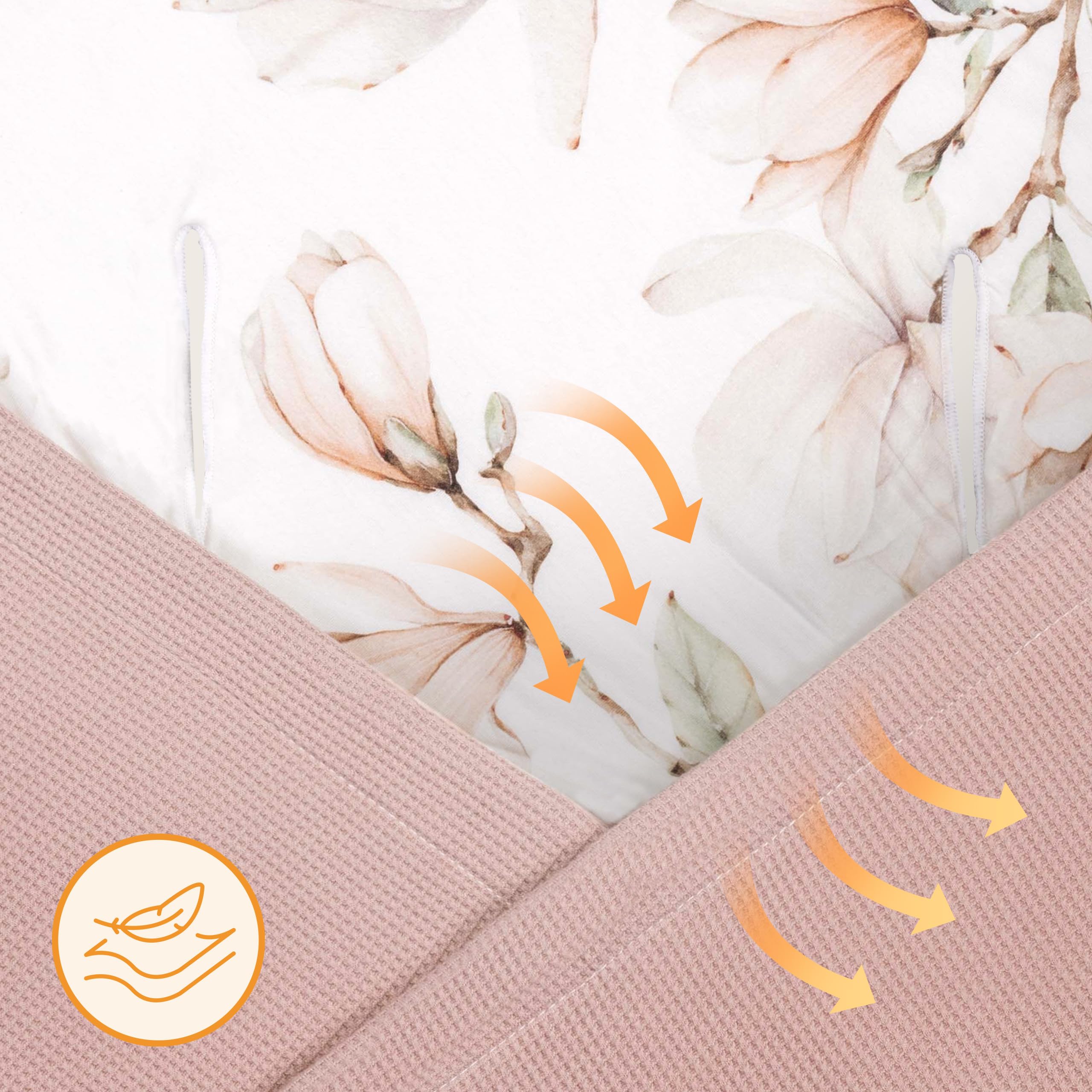 lionelo-travel-swaddle-couverture-b-b-chaude-beige-90x90-coton image 5