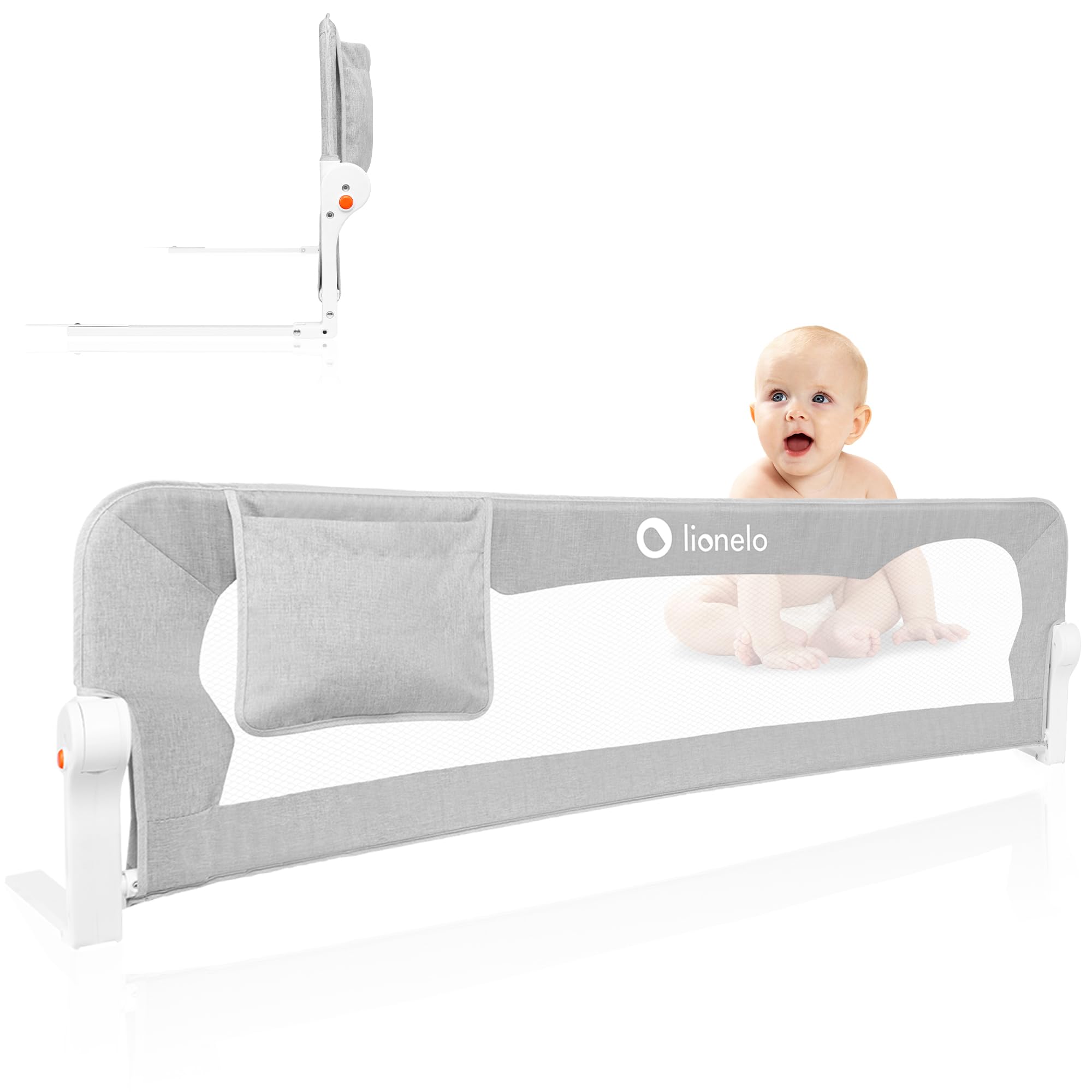 lionelo-eva-barri-re-de-lit-150-cm-gris image 1