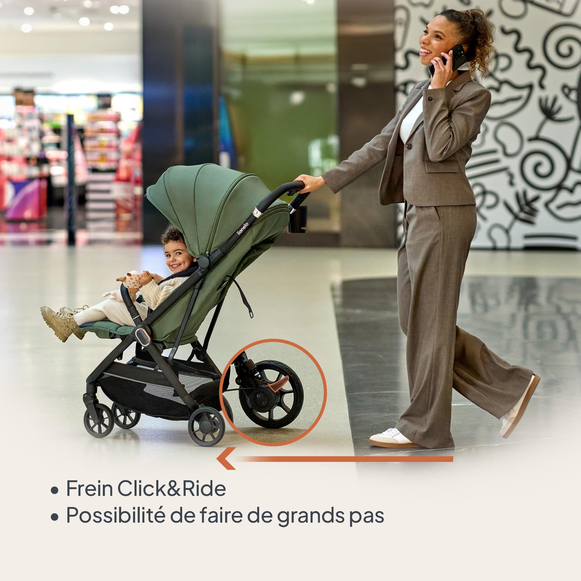 lionelo-bess-poussette-canne-verte-22-kg-pliage-une-main image 5