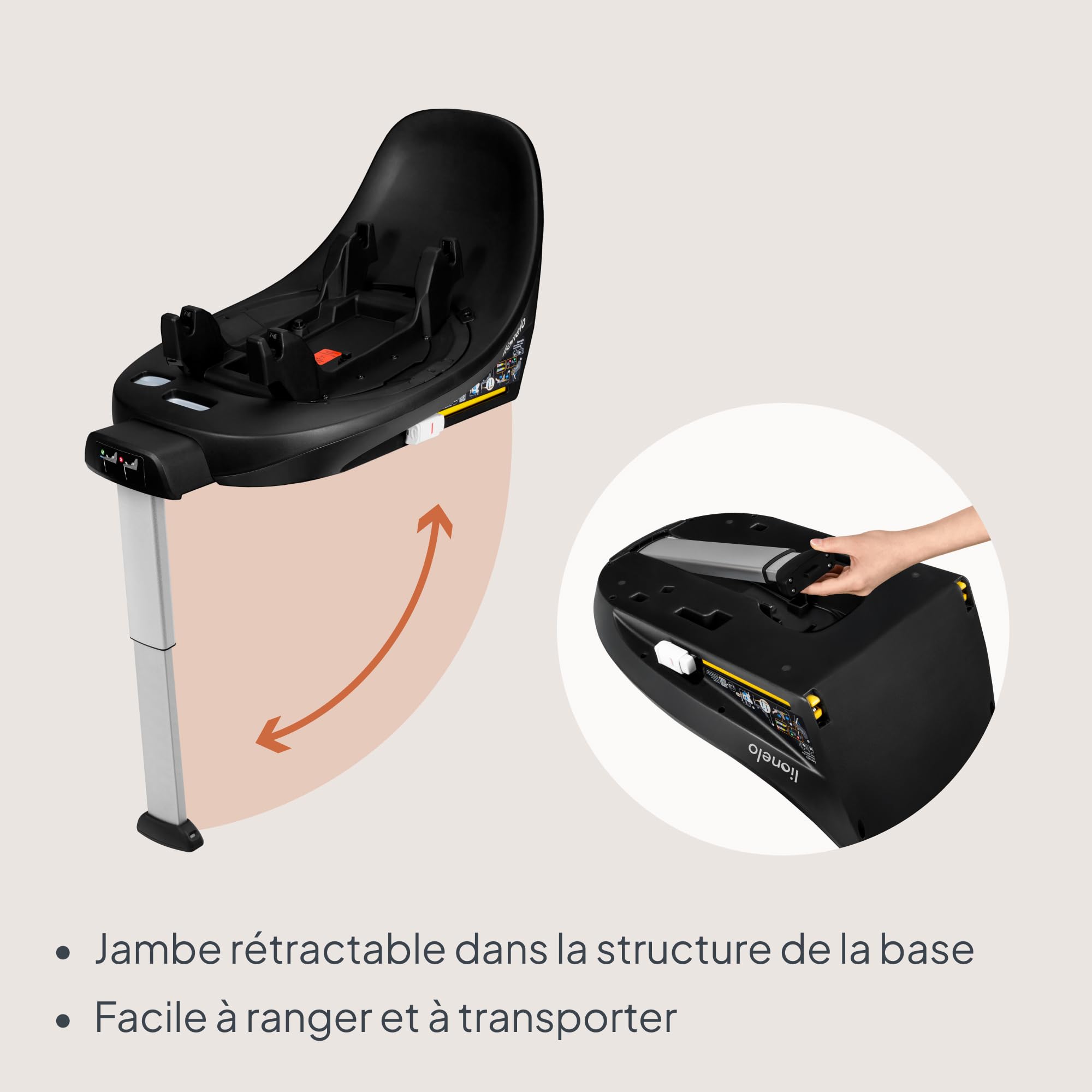 lionelo-moxie-plus-base-isofix-pivotante-360-si-ge-auto image 7