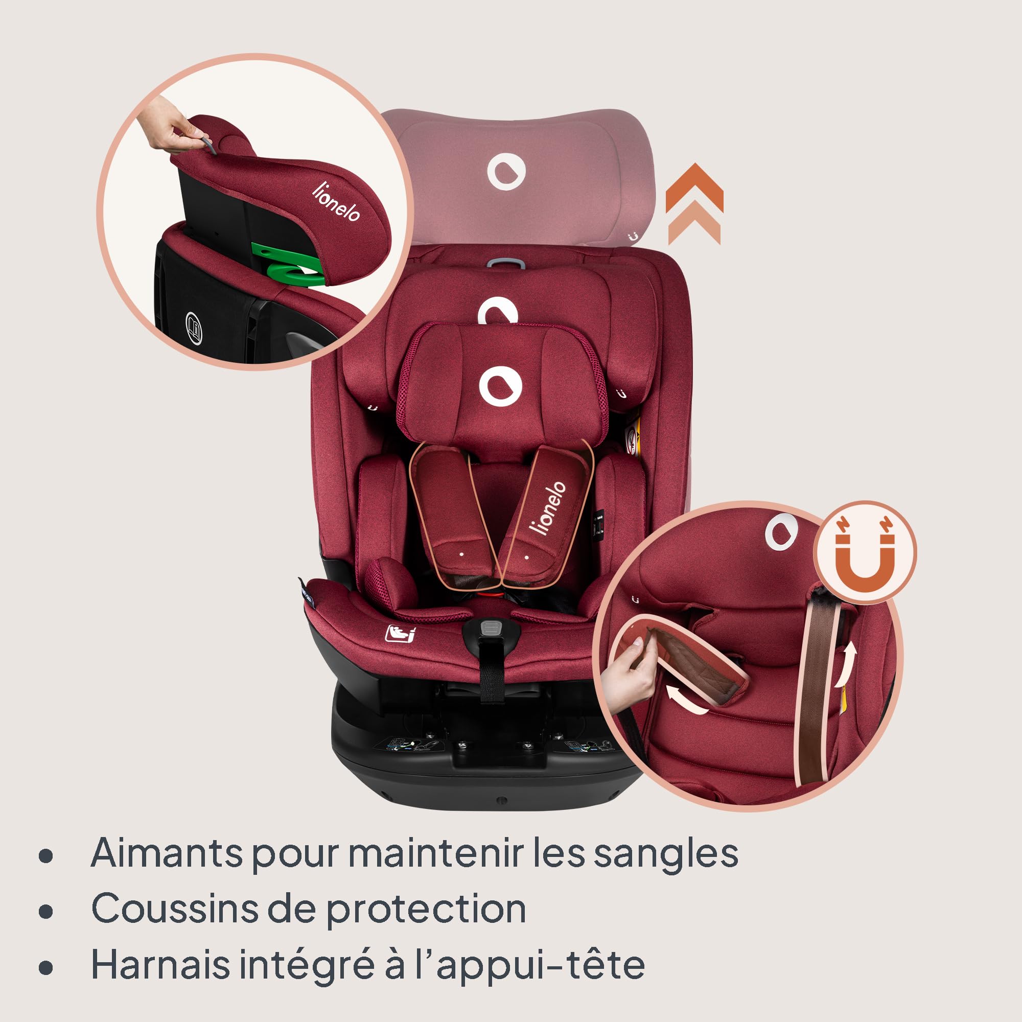 lionelo-bastiaan-rwf-si-ge-auto-pivotant-360-i-size-0-36-kg image 7