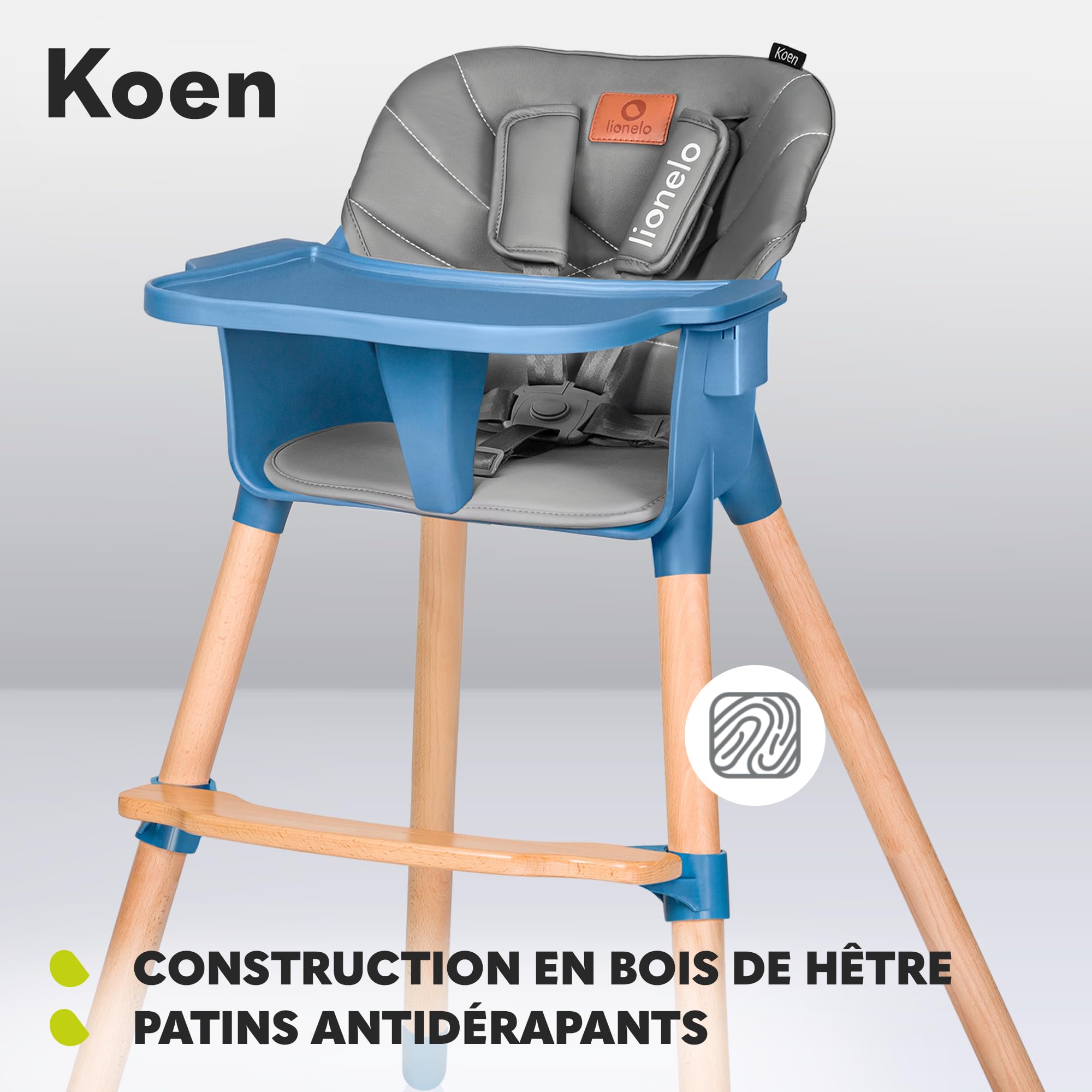 lionelo-koen-chaise-haute-b-b-2-en-1-bleue-15-kg image 4