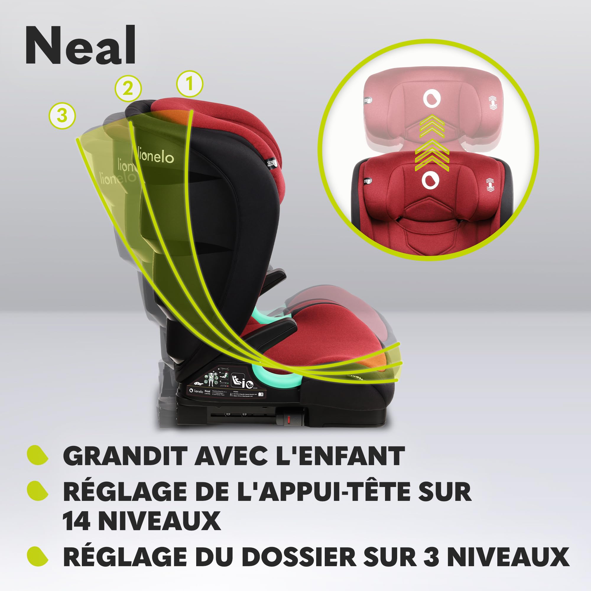 lionelo-neal-si-ge-auto-isofix-i-size-rouge-15-36-kg image 6