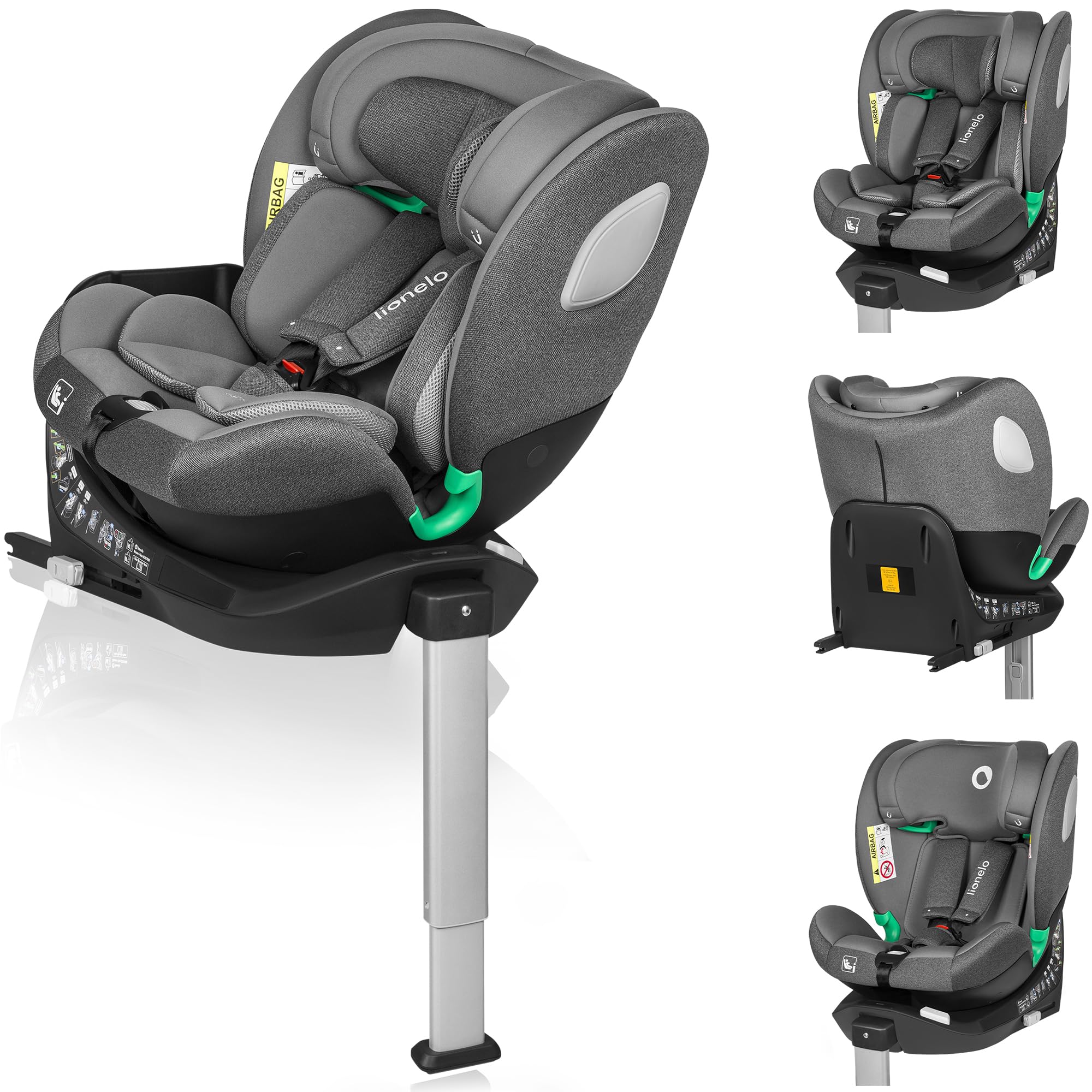 lionelo-braam-i-size-si-ge-auto-pivotant-360-0-36-kg image 1