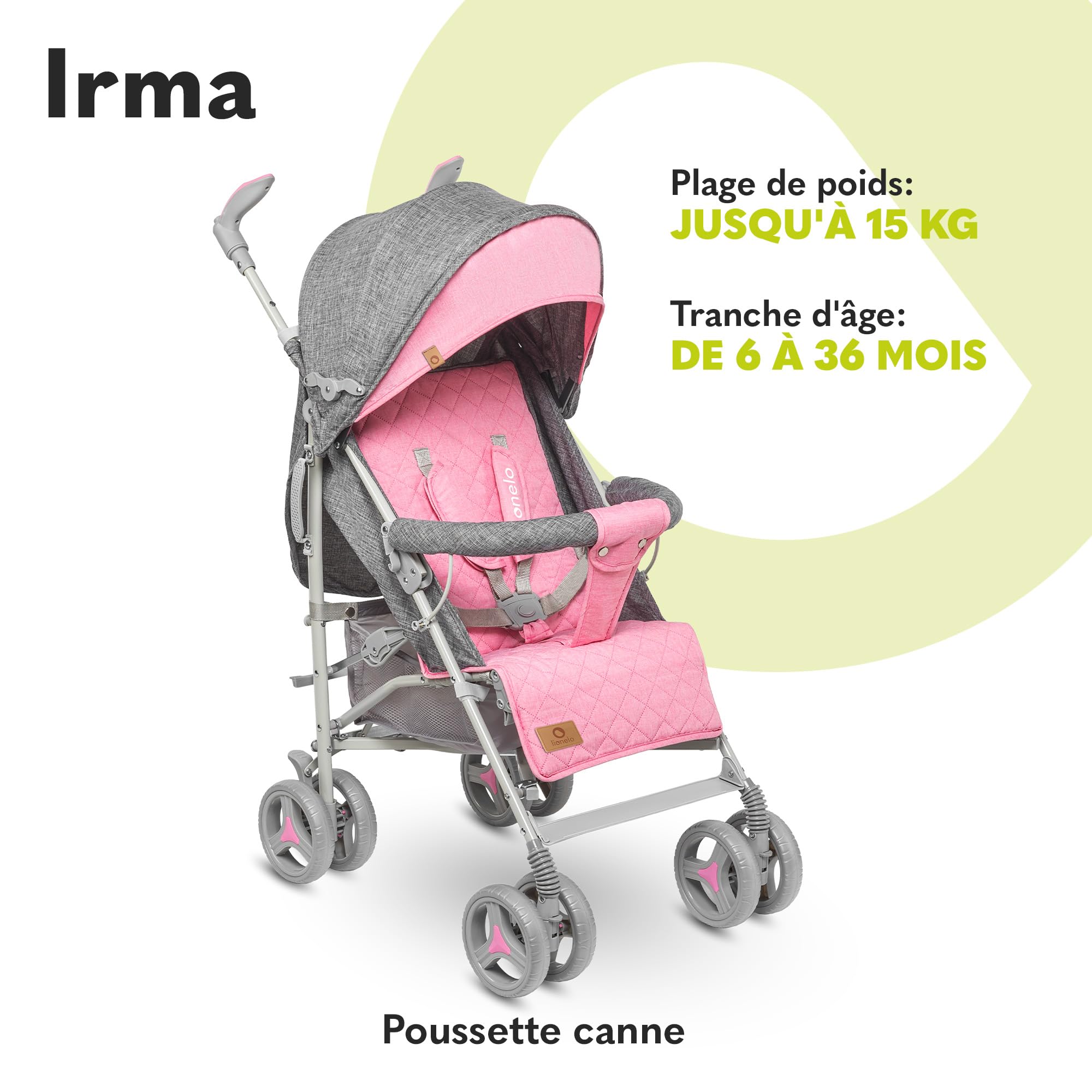lionelo-irma-poussette-canne-l-g-re-15-kg image 2