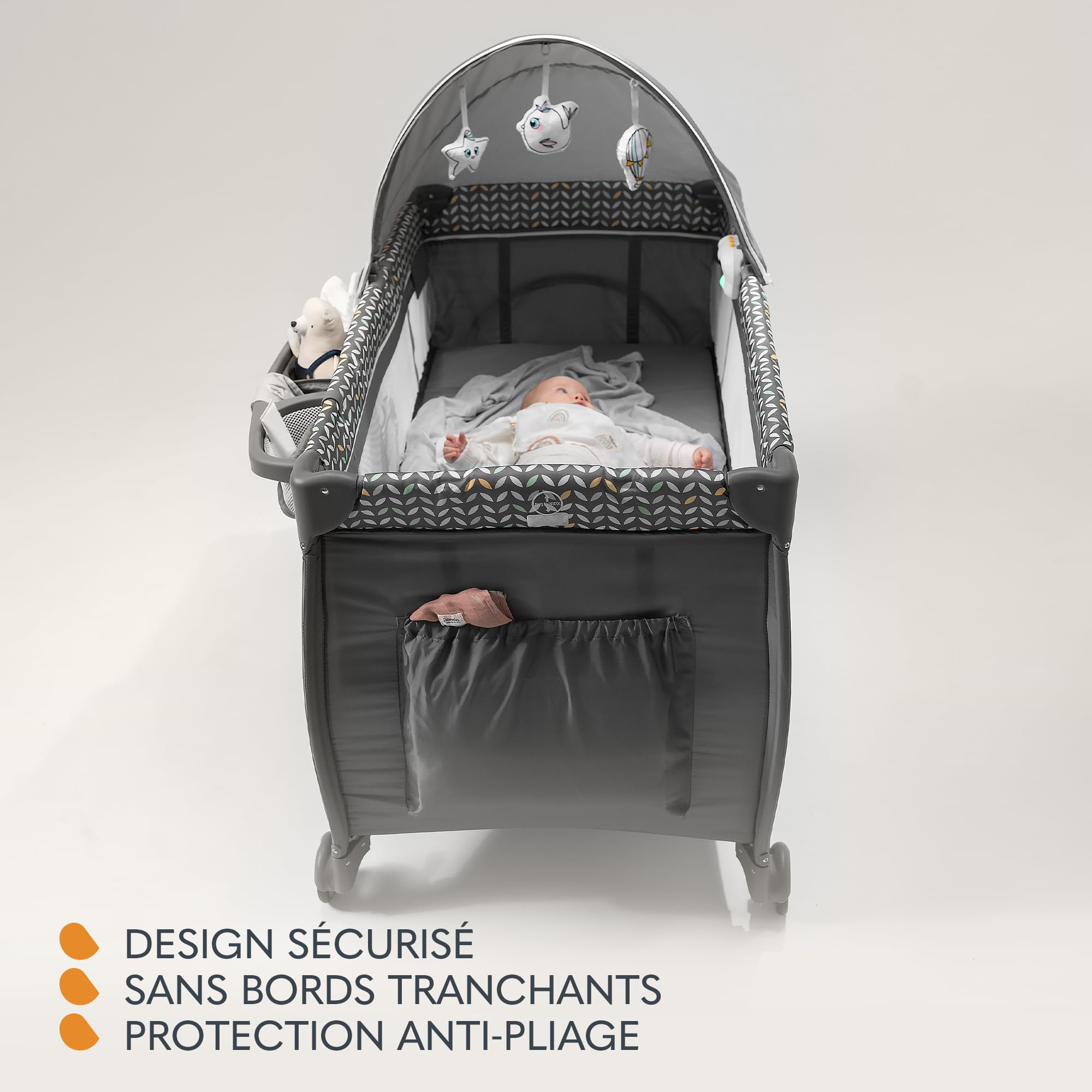 lionelo-sven-plus-lit-b-b-2-en-1-bleu-marine-0-3-ans image 6