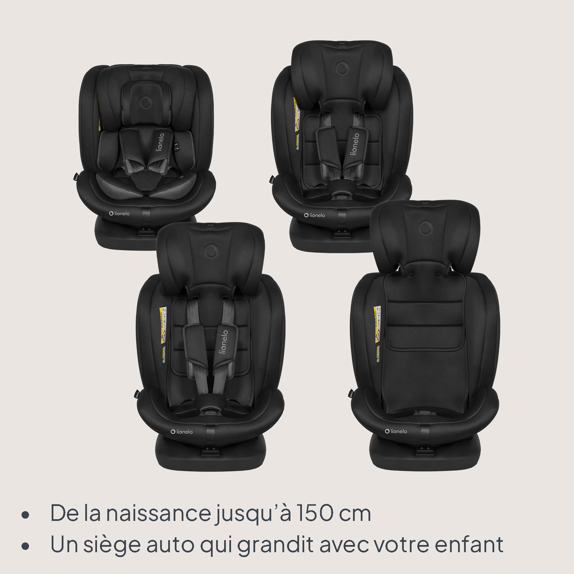 lionelo-bastiaan-i-size-si-ge-auto-pivotant-noir-0-36-kg image 2