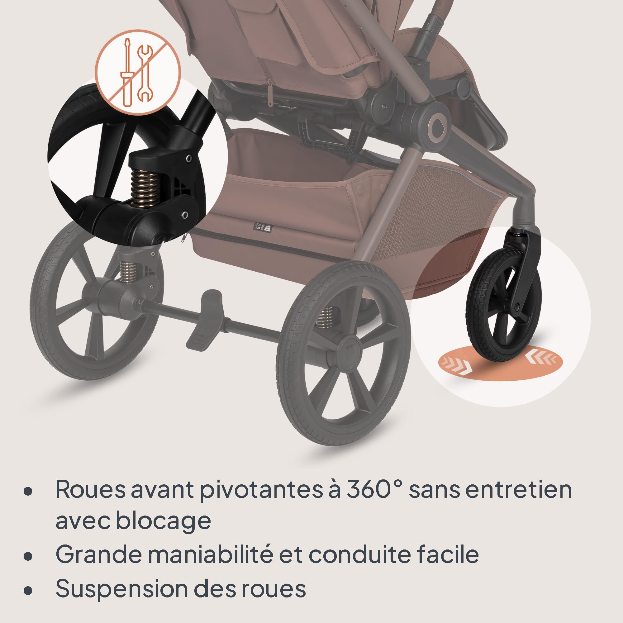 lionelo-freya-poussette-2en1-0-22-kg-marron-nacelle-pliable image 6