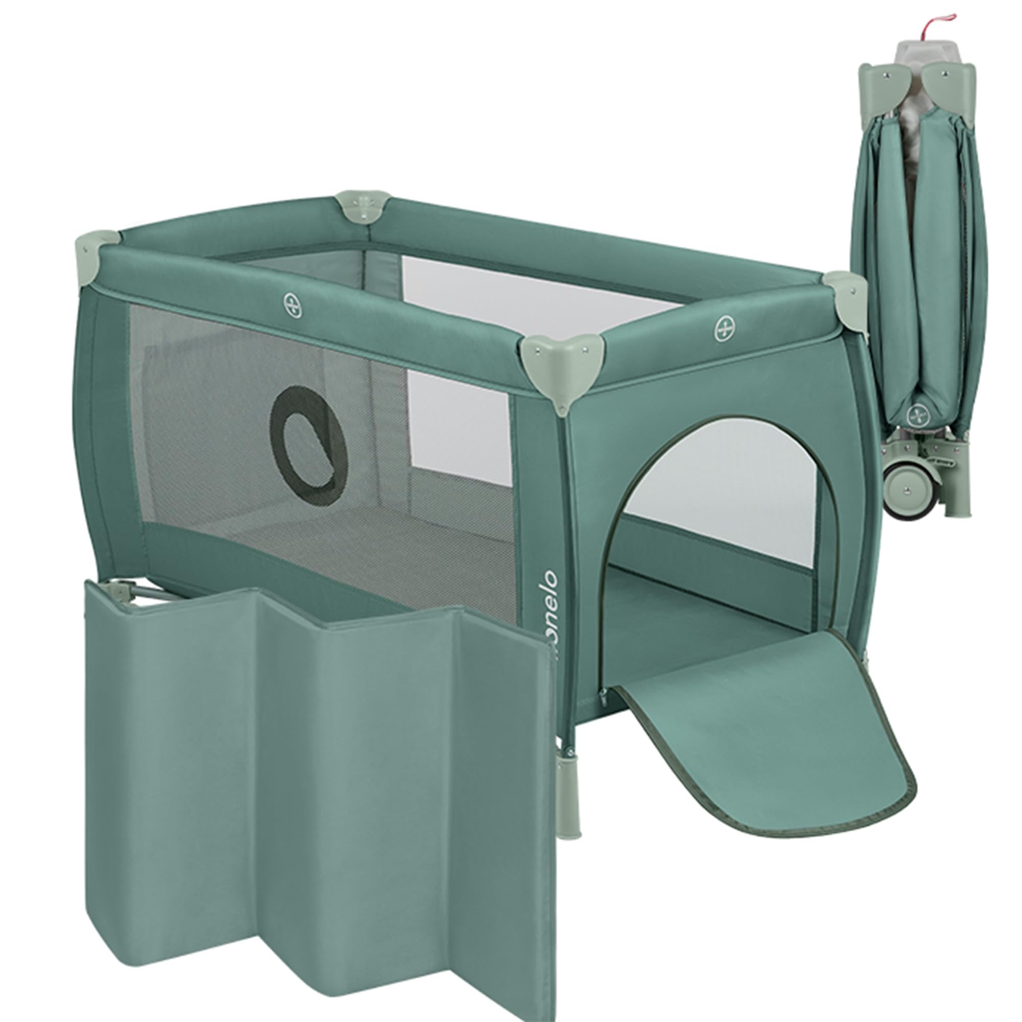 lionelo-stefi-plus-lit-parapluie-b-b-pliable-120x60-filet image 1