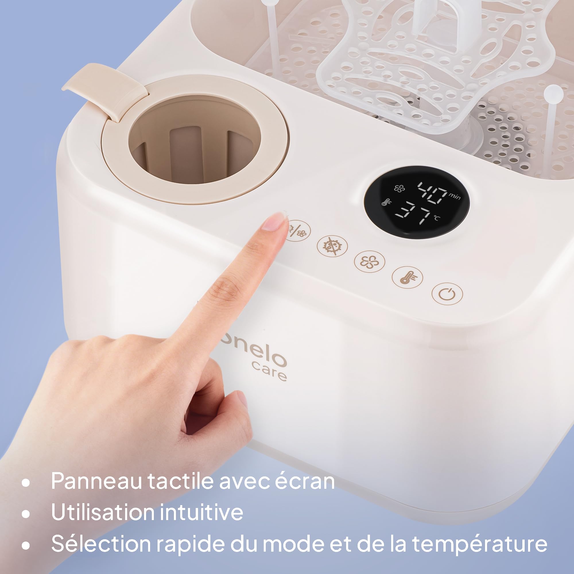 lionelo-steamup-st-rilisateur-biberon-3-en-1-4-biberons image 7