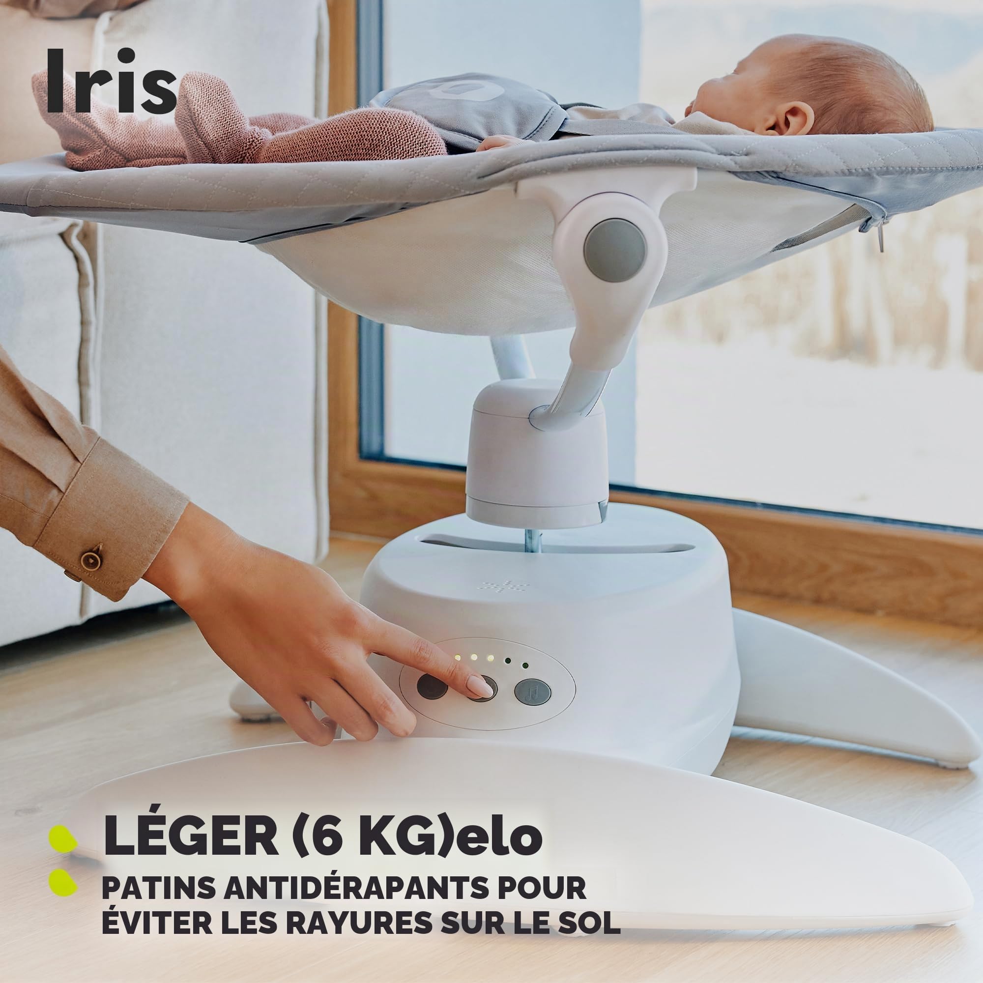 lionelo-iris-transat-b-b-lectrique-360-5-vitesses image 8