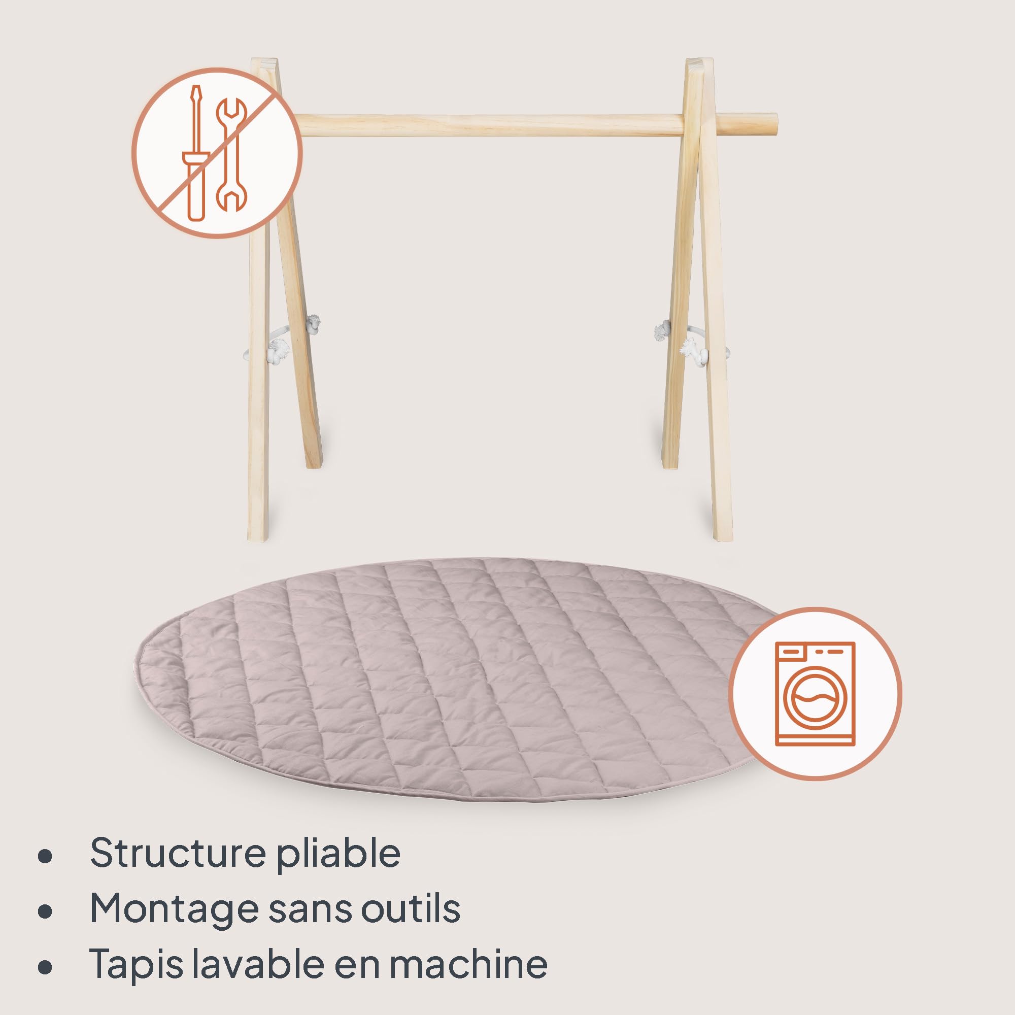 lionelo-anis-tapis-d-veil-arche-jeu-coton-100-cm image 7