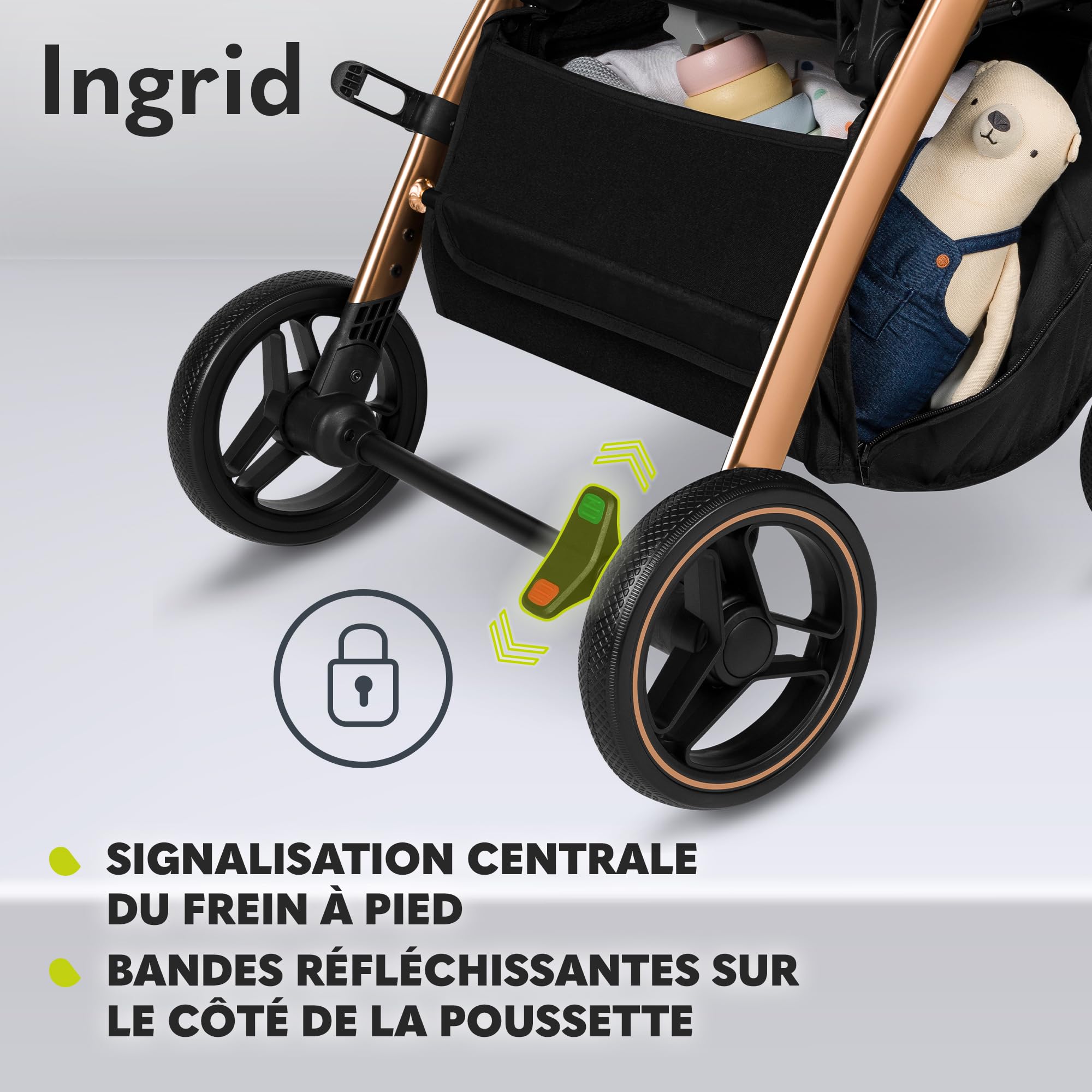 lionelo-ingrid-poussette-canne-noir-22-kg-pliable image 6