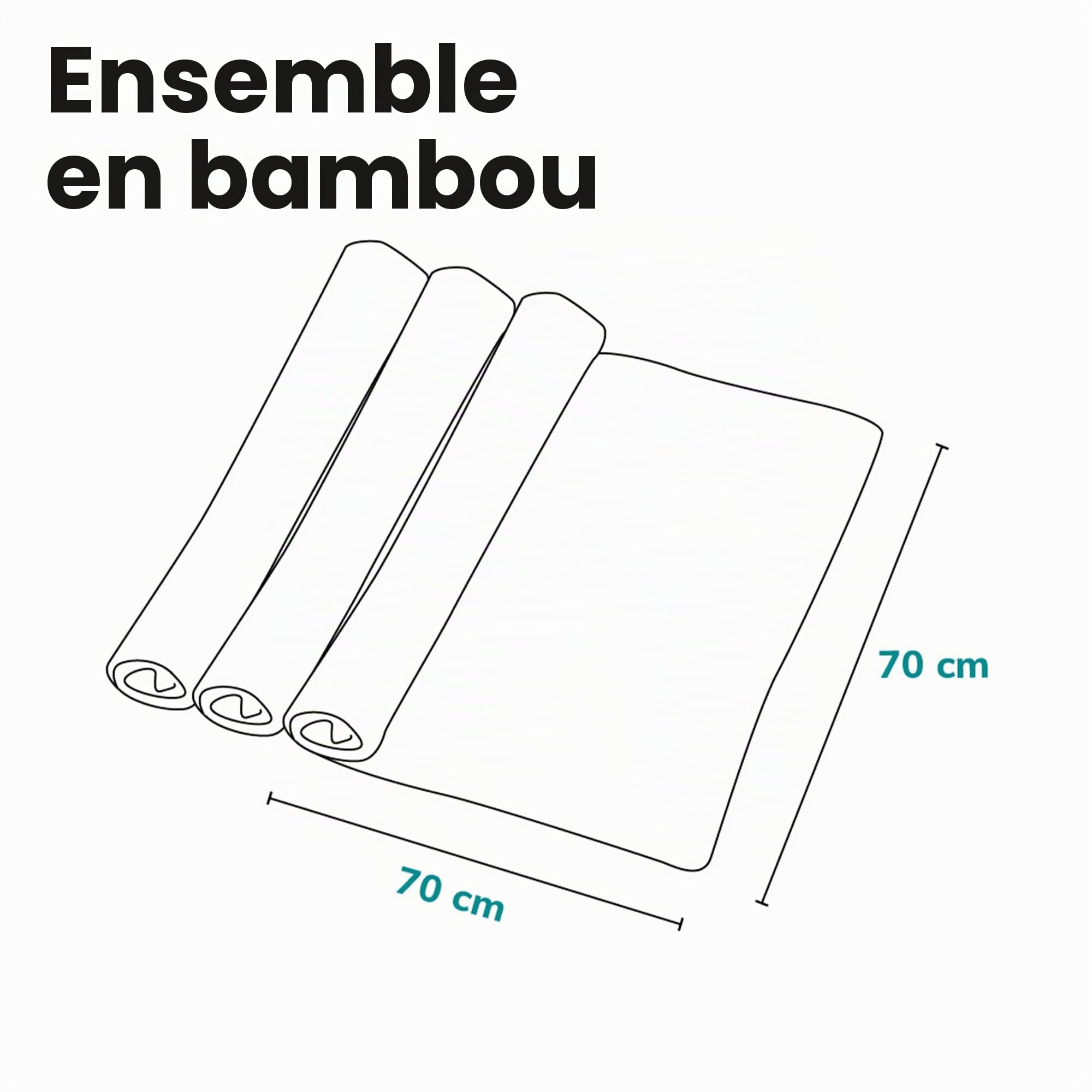 lionelo-bamboo-set-3-langes-b-b-70x70-cm-leaf-bambou image 7