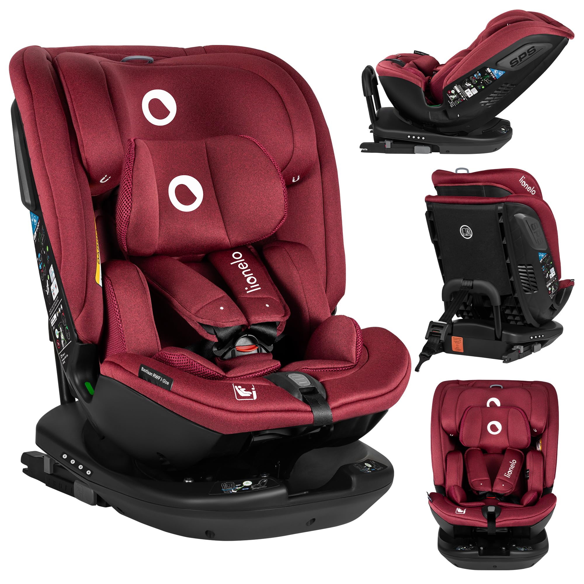 lionelo-bastiaan-rwf-si-ge-auto-pivotant-360-i-size-0-36-kg image 1