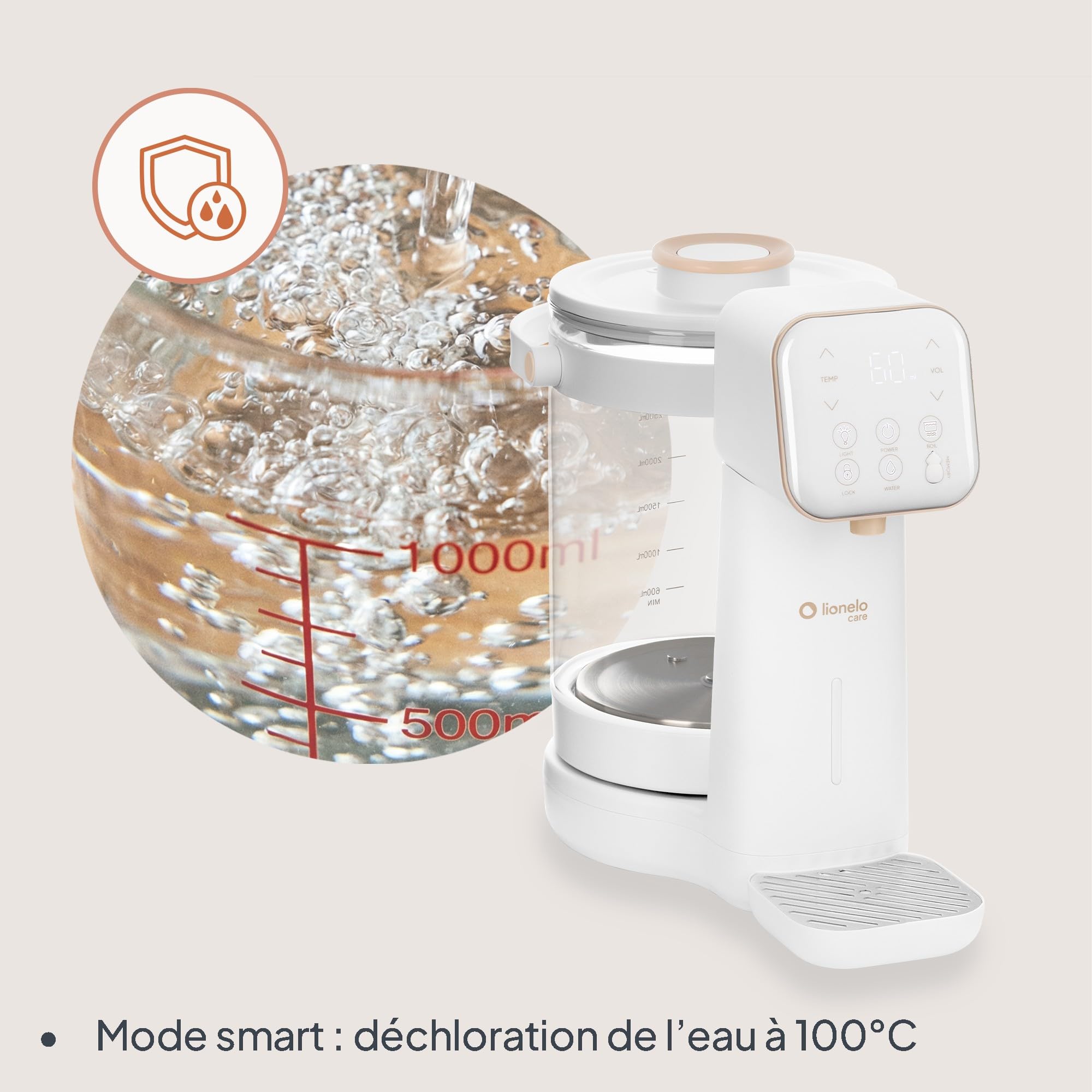 lionelo-babypresto-2-0-chauffe-biberon-distributeur-eau-3-l image 4