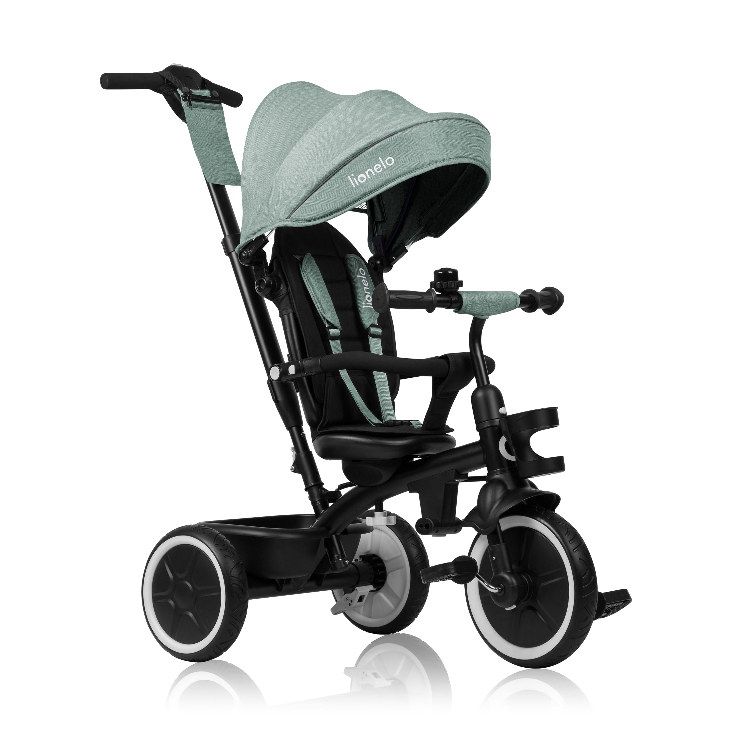 lionelo-berry-tricycle-volutif-vert-poussette-9-mois image 1