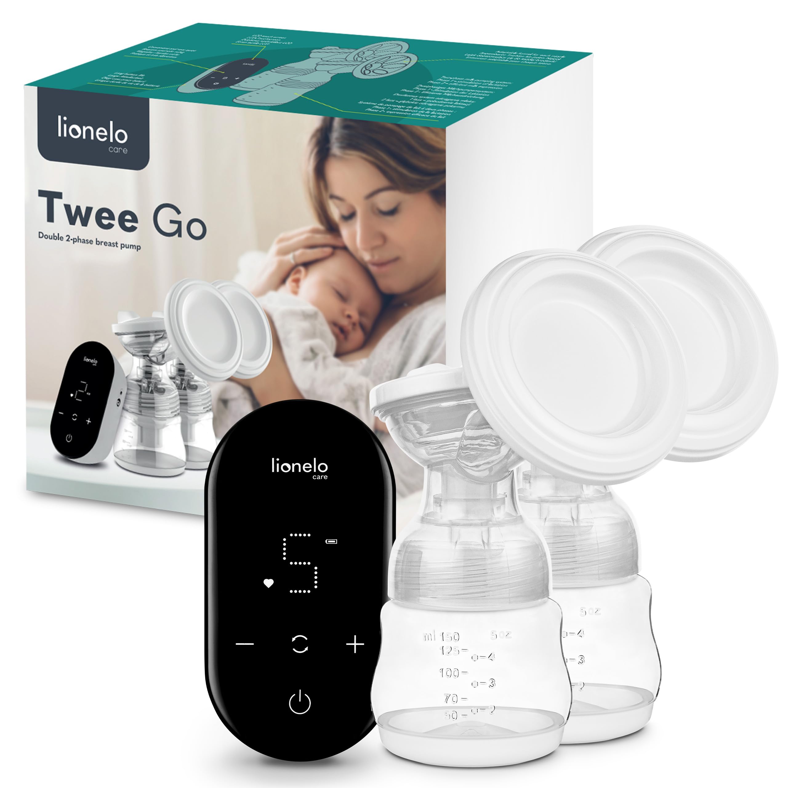 lionelo-twee-go-tire-lait-lectrique-double-sans-fil image 1