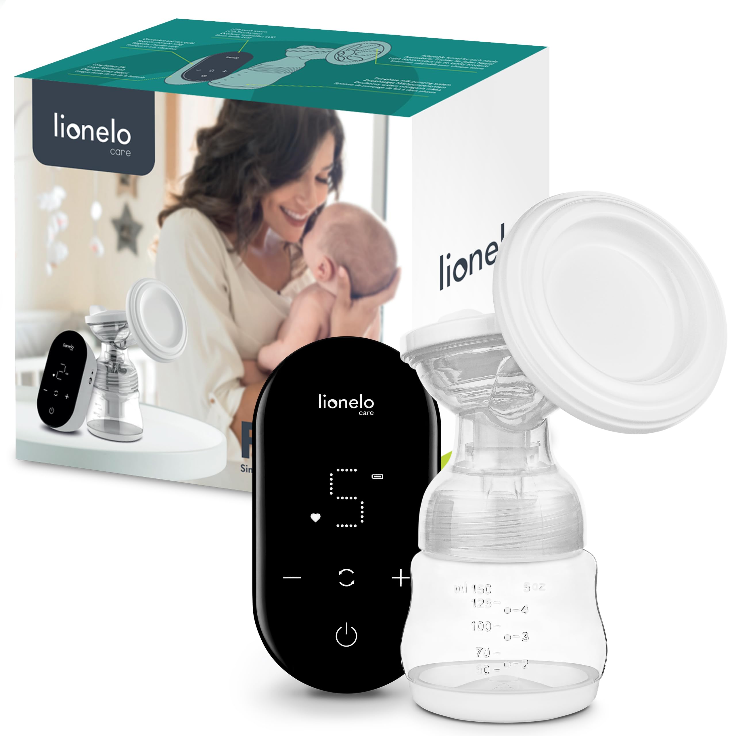 lionelo-fidi-go-tire-lait-lectrique-portable-150-ml-biphas image 1