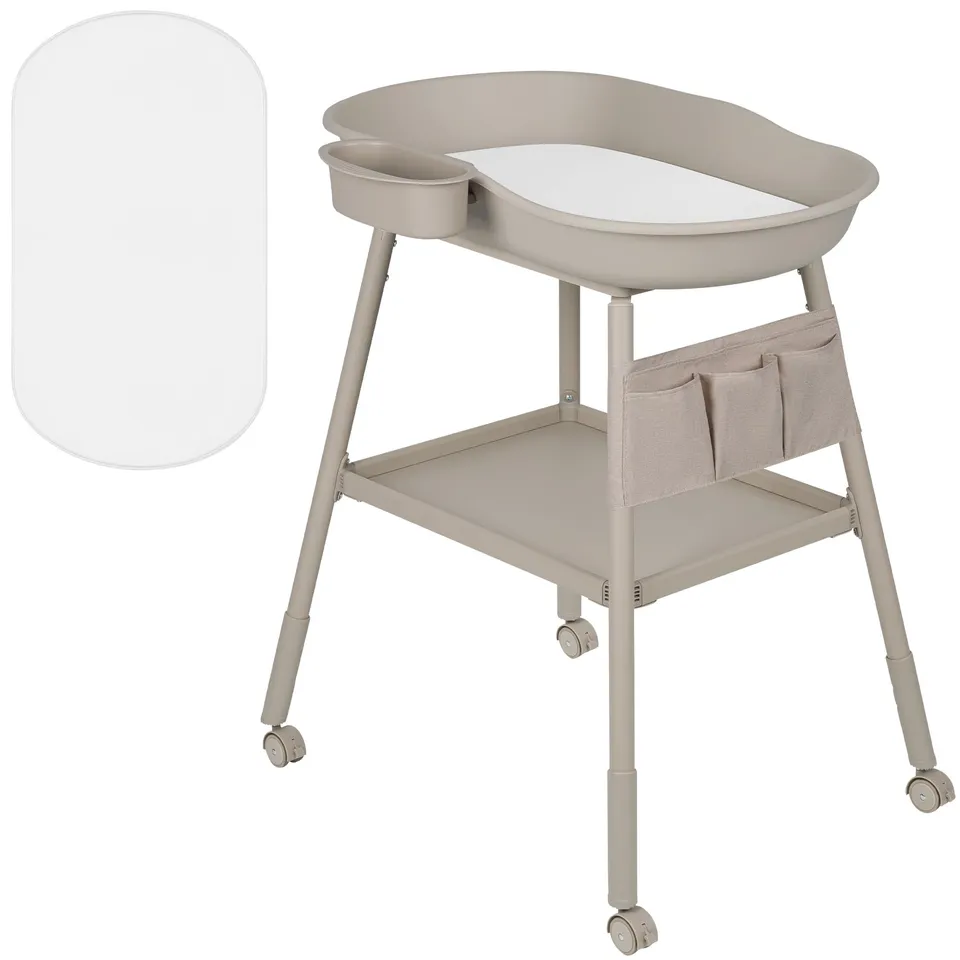 lionelo-rosie-table-langer-b-b-roulettes-hauteur-r-glable image 1