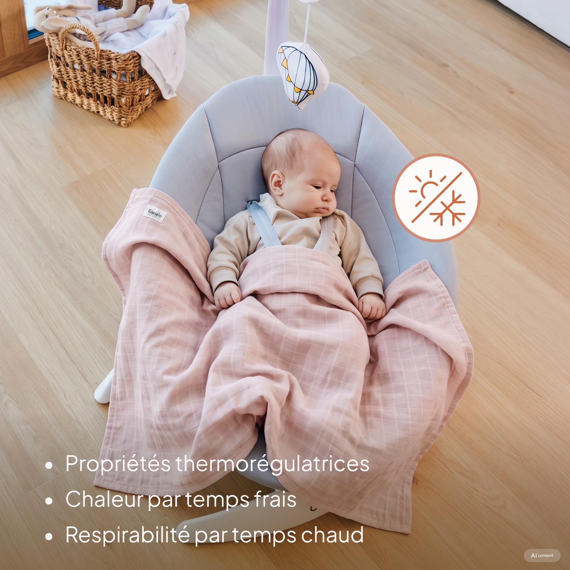 lionelo-bamboo-swaddle-lange-b-b-120x120-bleu-denim-bambou image 3