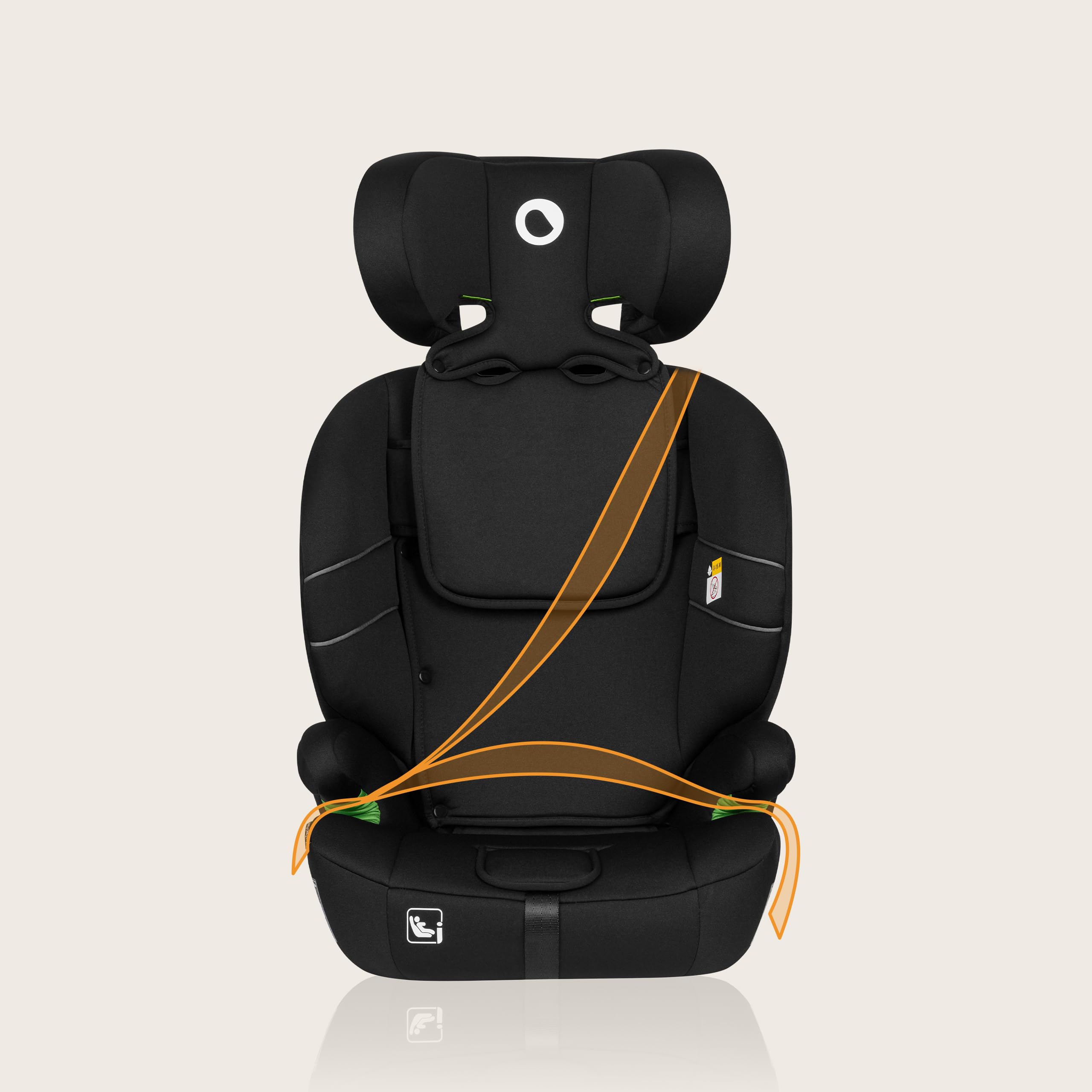 lionelo-levi-one-si-ge-auto-i-size-black-carbon-76-150-cm image 2