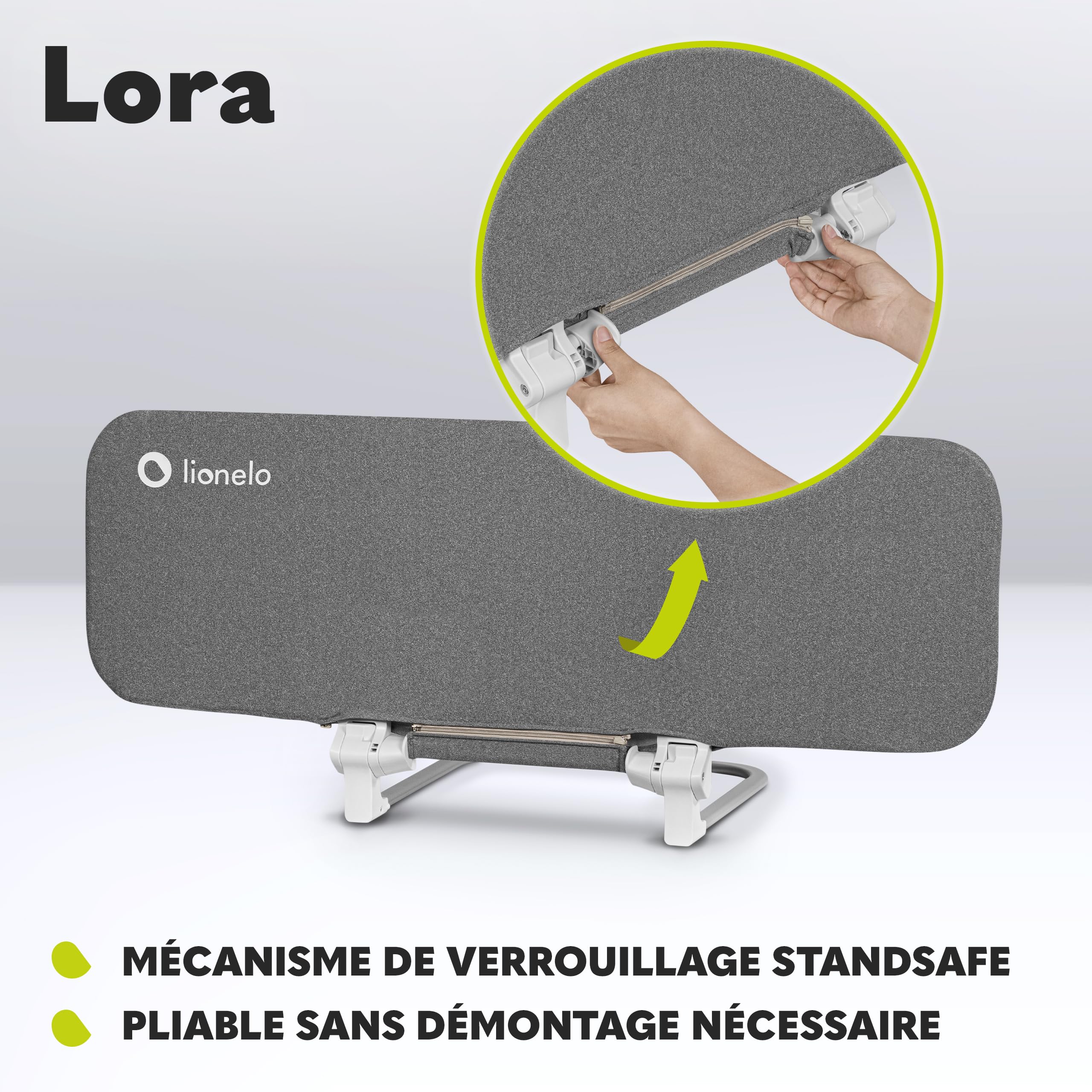 lionelo-lora-barri-re-de-lit-gris-105-cm-pliable image 7