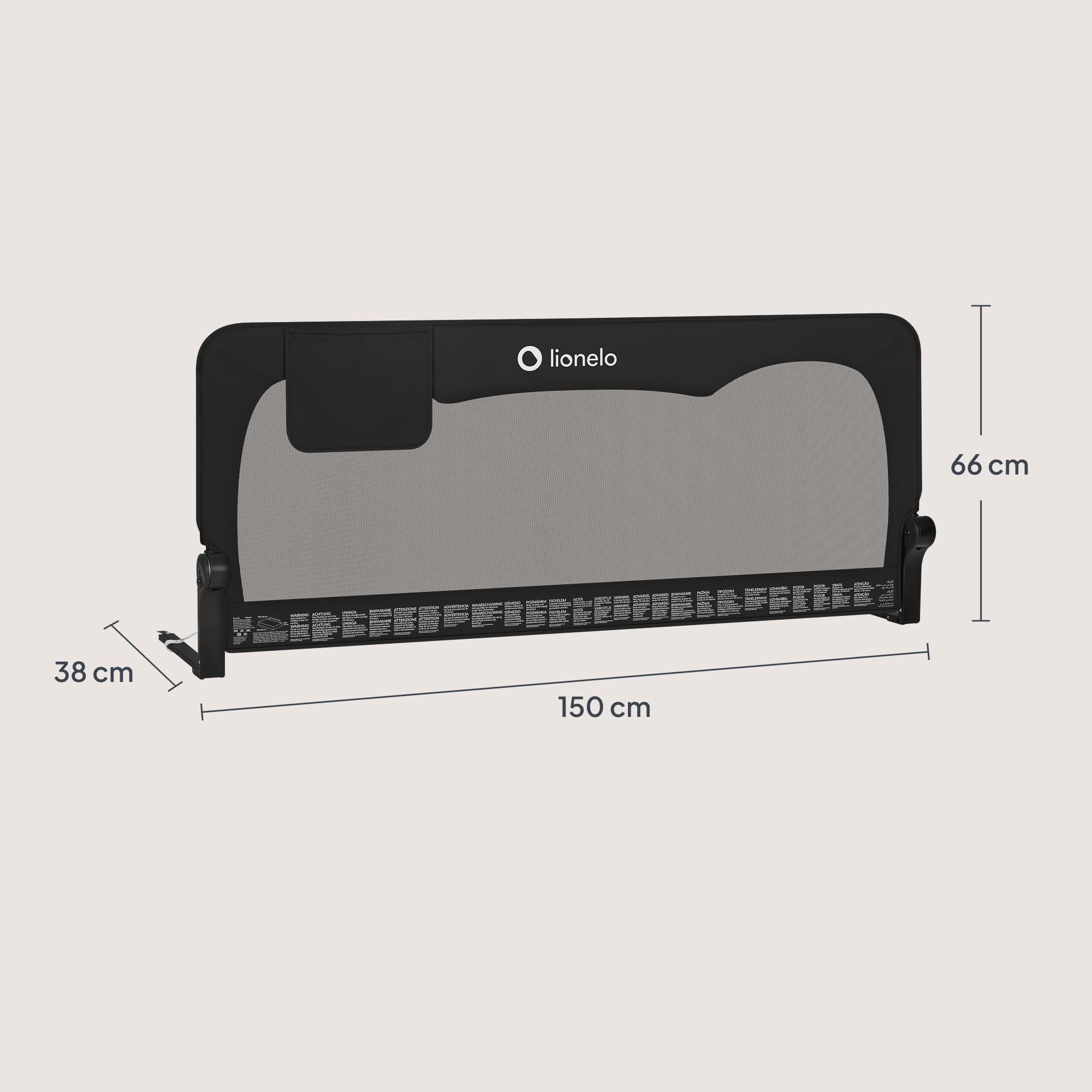 lionelo-hanna-barri-re-de-lit-150-cm-filet-respirant image 8