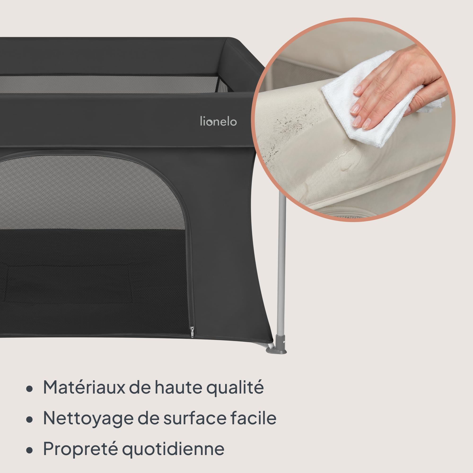 lionelo-paco-parc-b-b-pliable-noir-111x111-cm-15-kg image 8