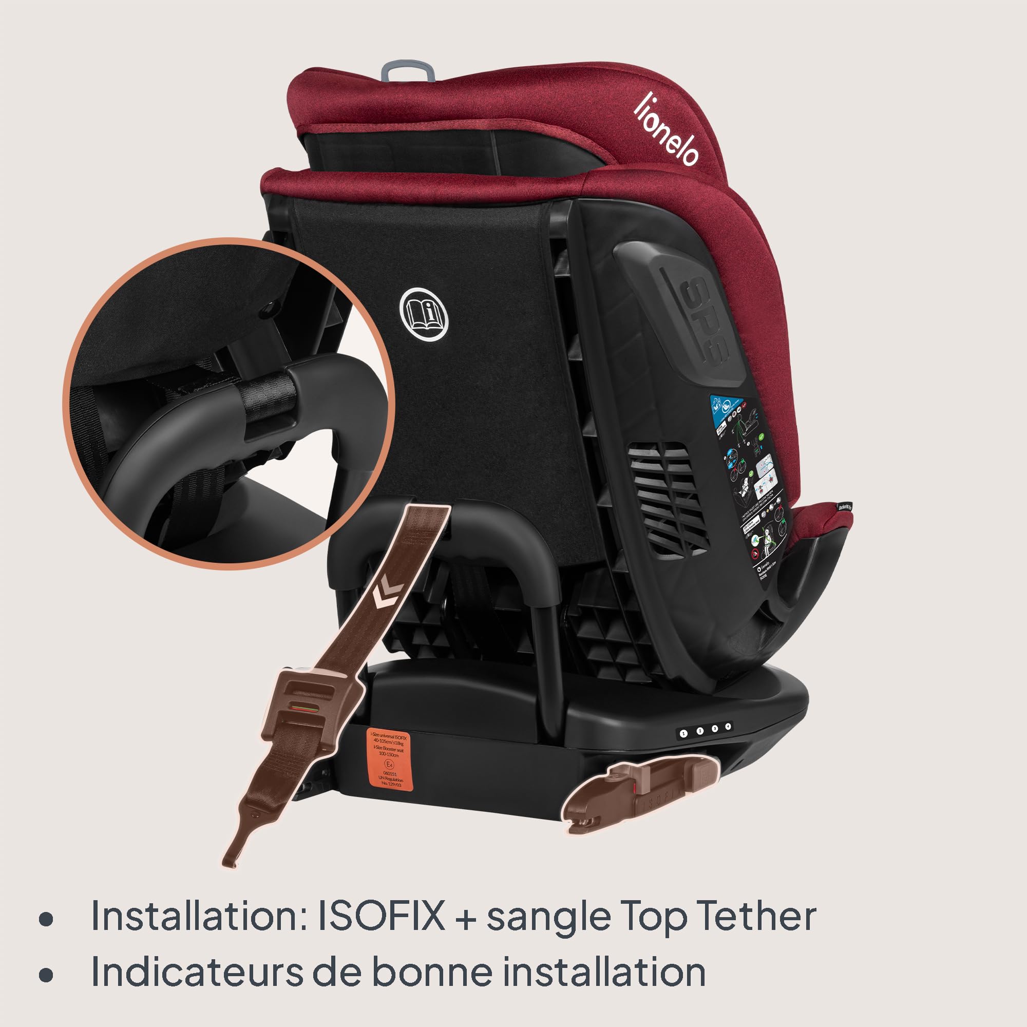 lionelo-bastiaan-rwf-si-ge-auto-pivotant-360-i-size-0-36-kg image 5