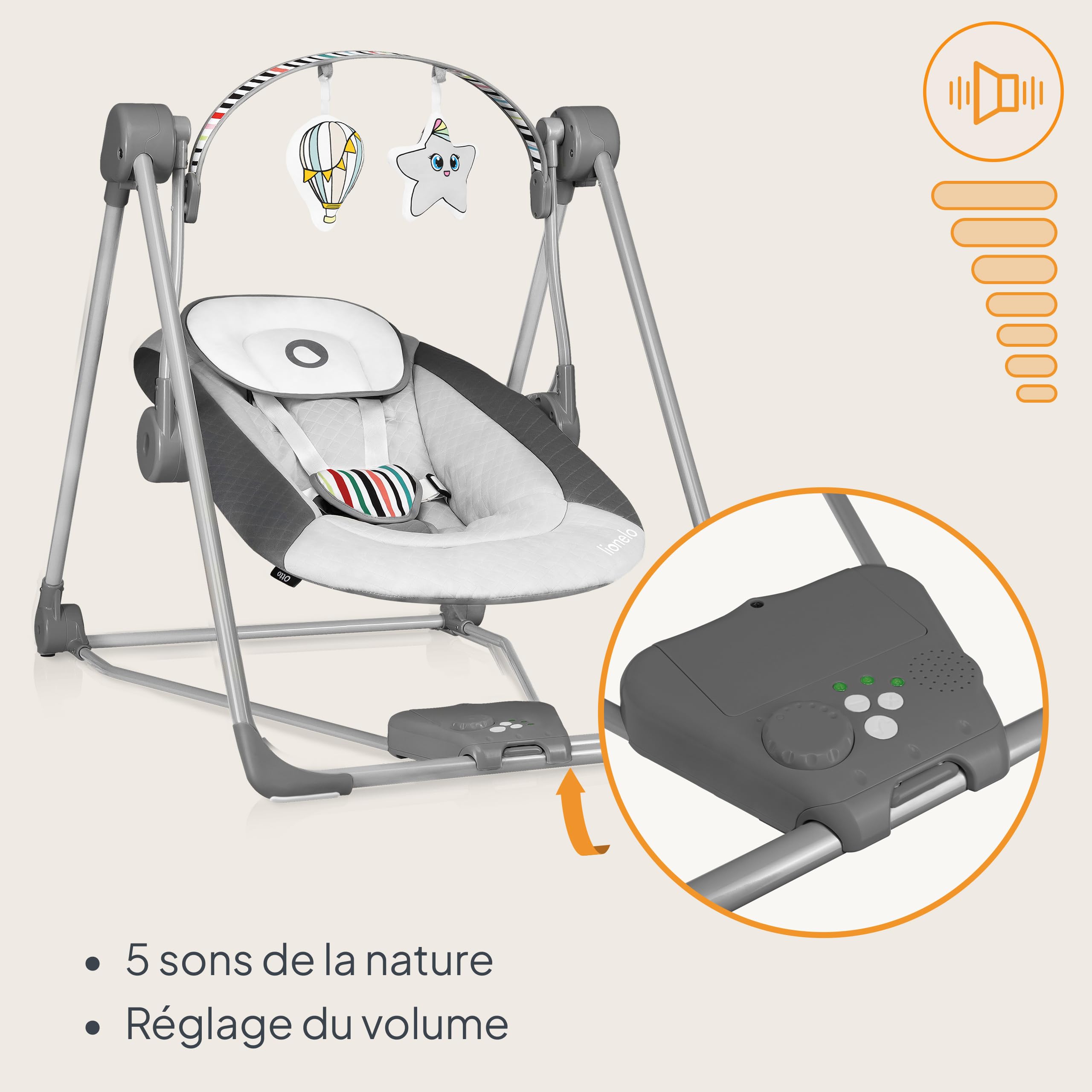 lionelo-otto-transat-balancelle-9-kg-sons-nature image 8