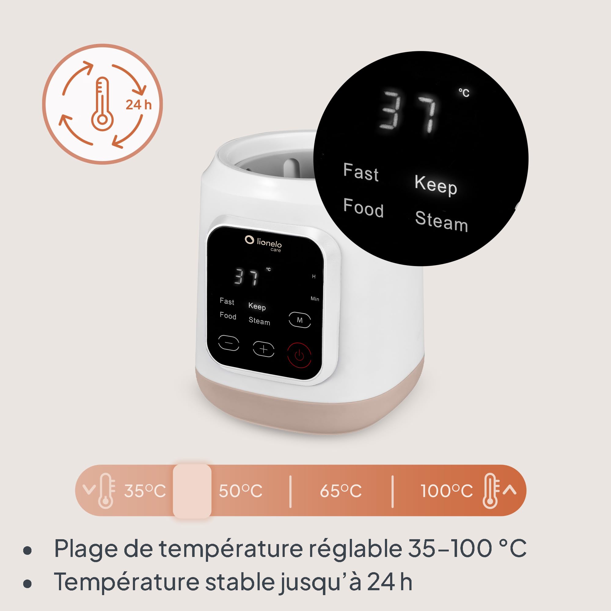 lionelo-thermup-3-0-chauffe-biberon-6-en-1-400-w image 6